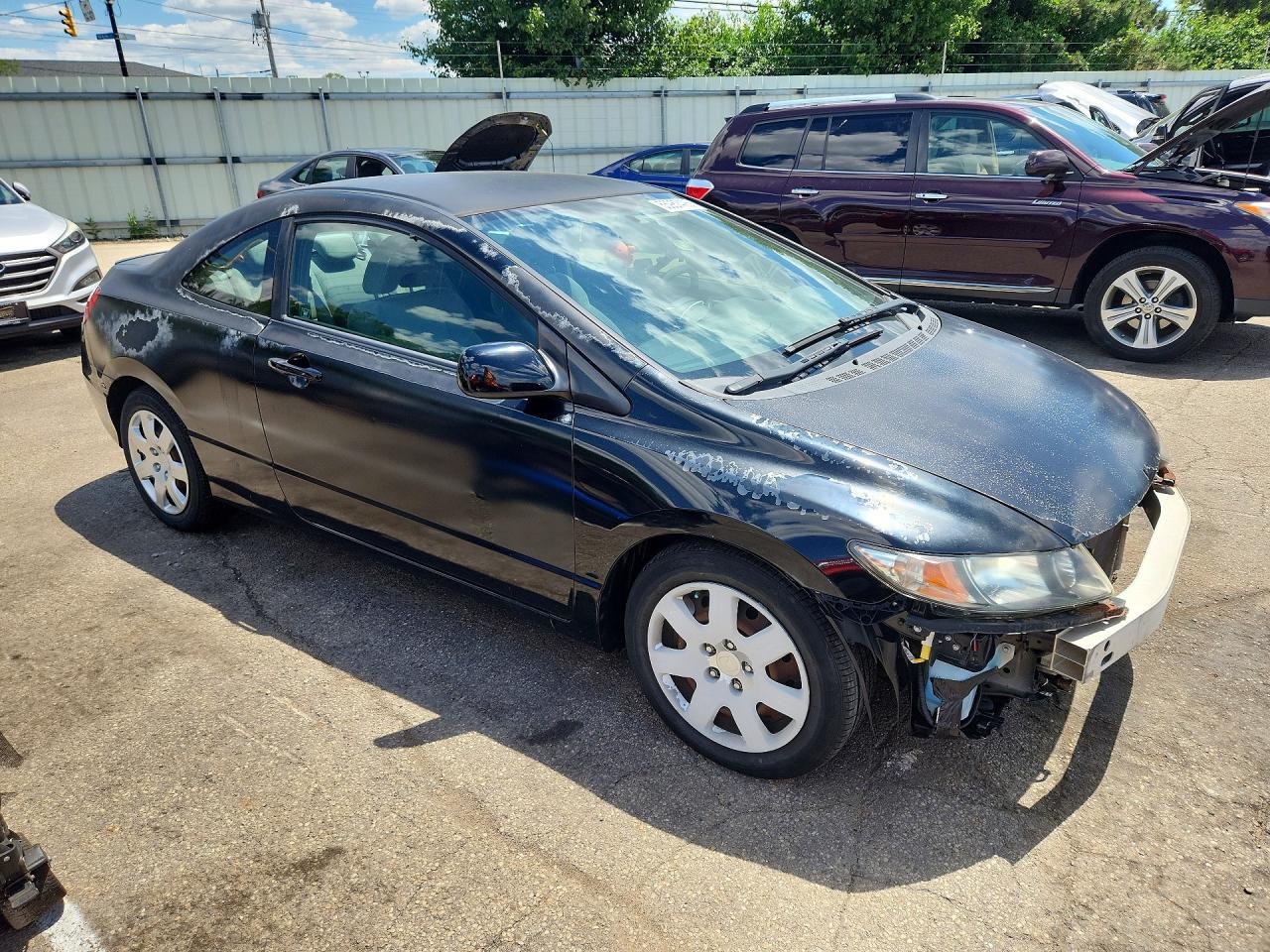 2010 Honda Civic Lx Black vin: 2HGFG1B62AH520602