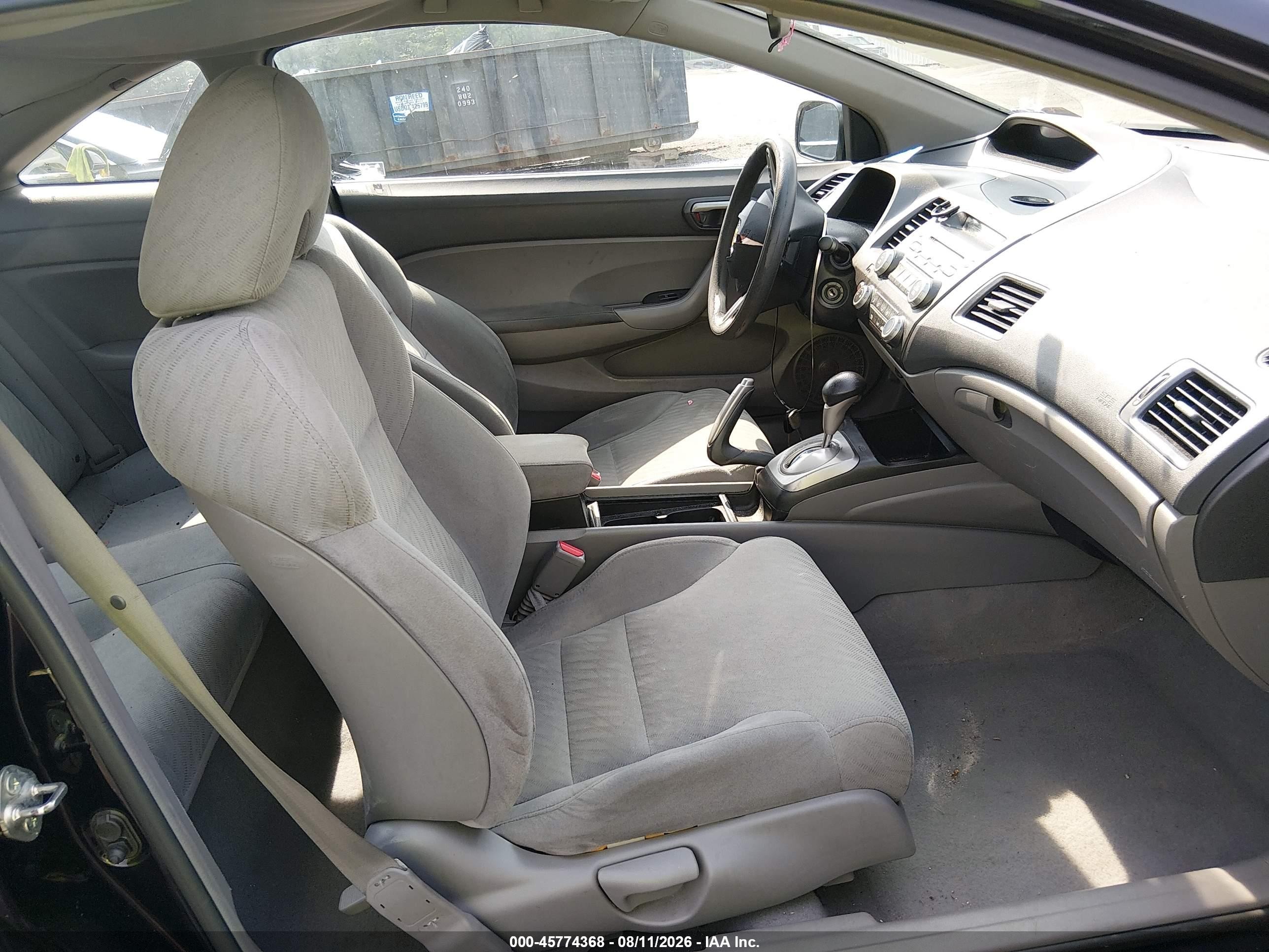 2010 Honda Civic Lx Black vin: 2HGFG1B62AH523466