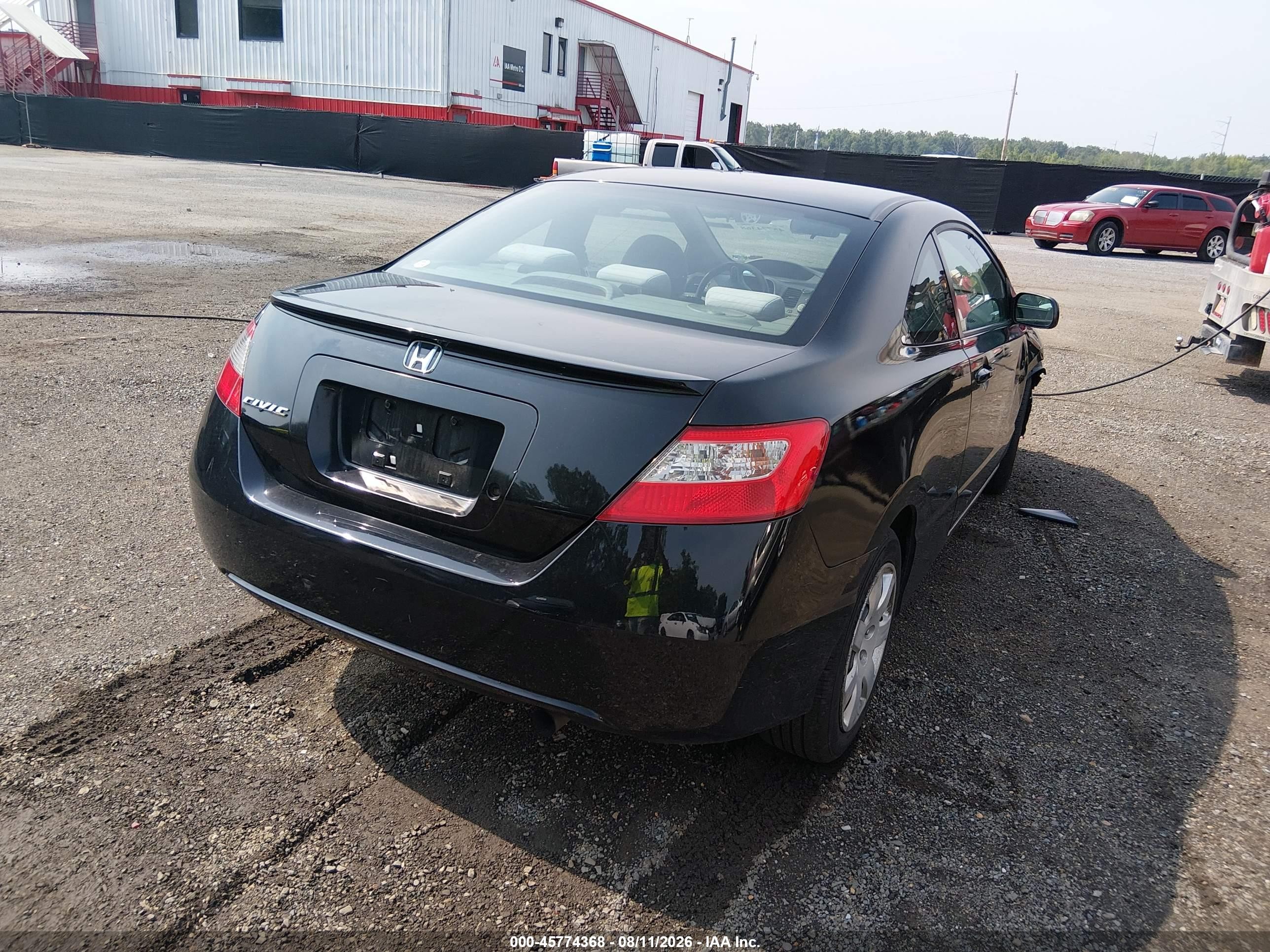 2010 Honda Civic Lx Black vin: 2HGFG1B62AH523466