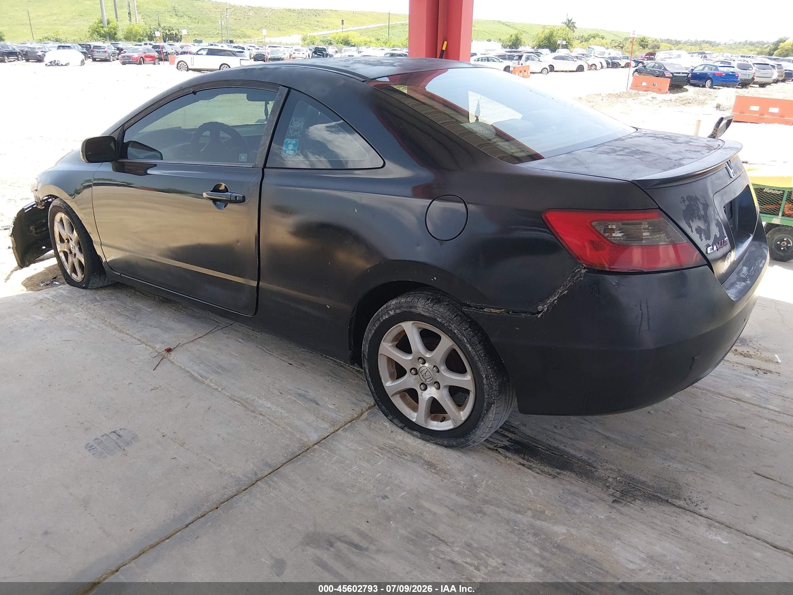2010 Honda Civic Lx Black vin: 2HGFG1B62AH526884