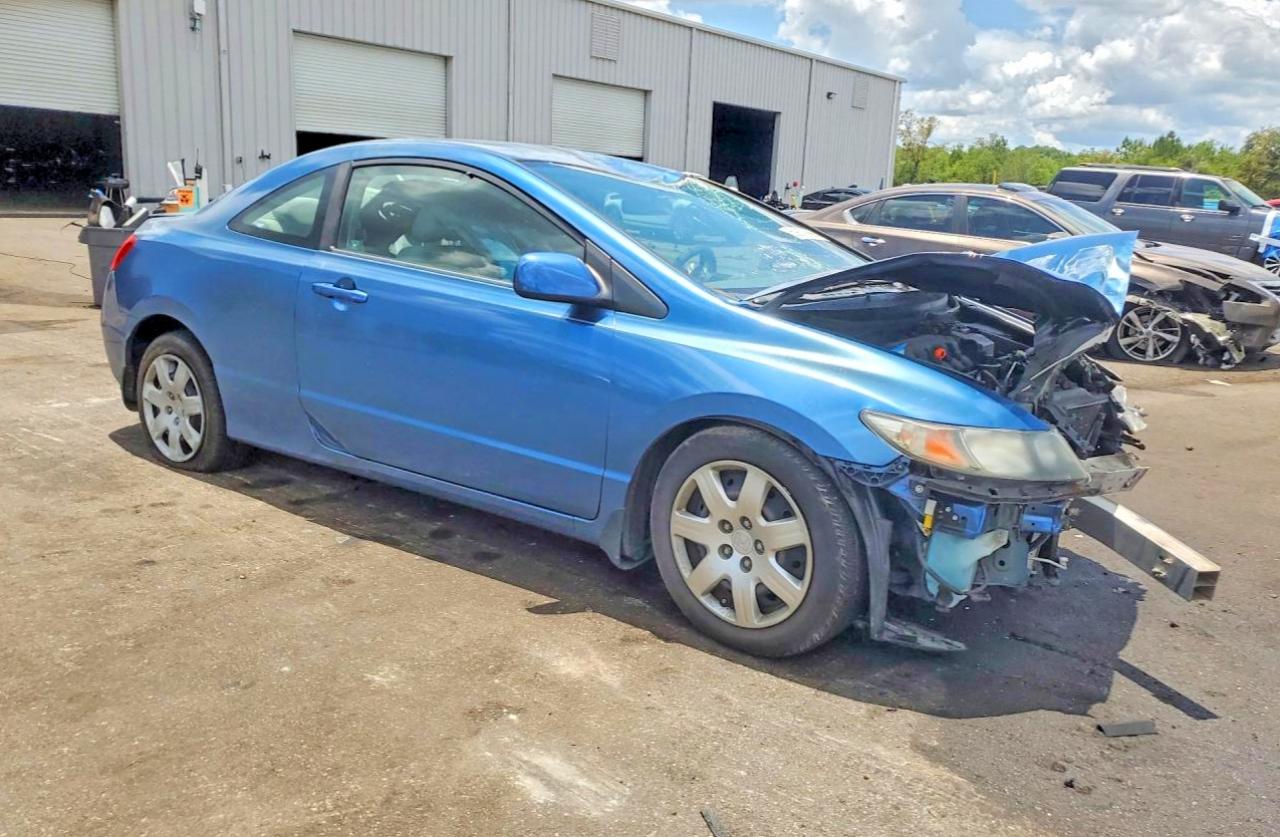 2011 Honda Civic Lx Blue vin: 2HGFG1B62BH505647