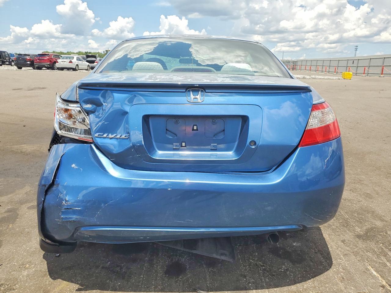 2011 Honda Civic Lx Blue vin: 2HGFG1B62BH505647