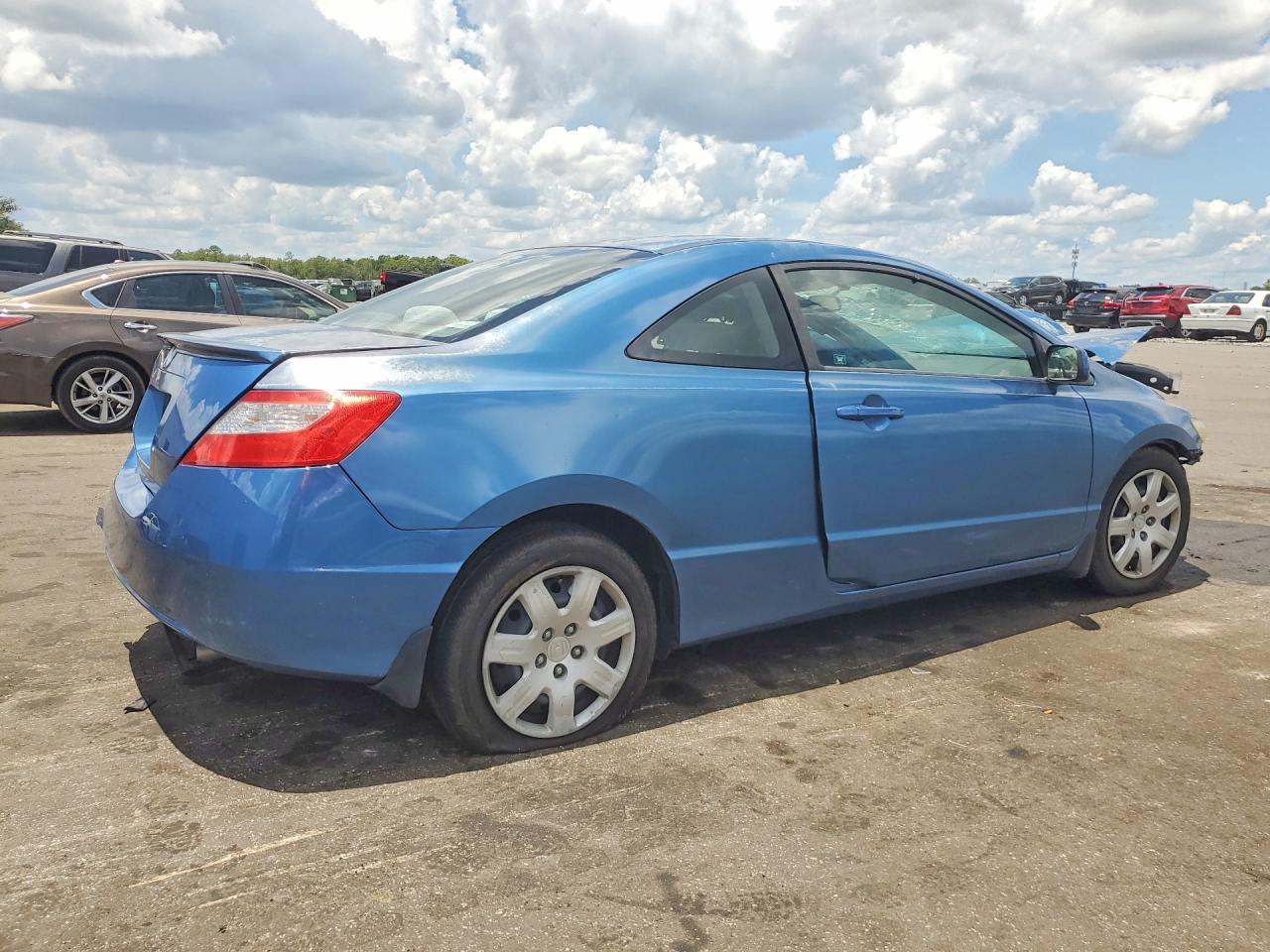 2011 Honda Civic Lx Blue vin: 2HGFG1B62BH505647