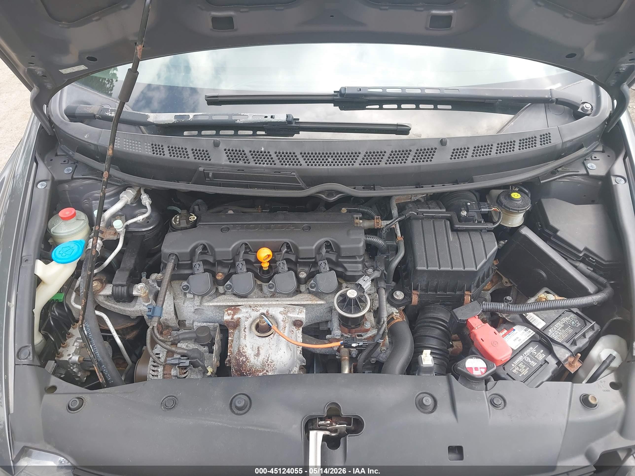 2011 Honda Civic Lx Gray vin: 2HGFG1B62BH507091