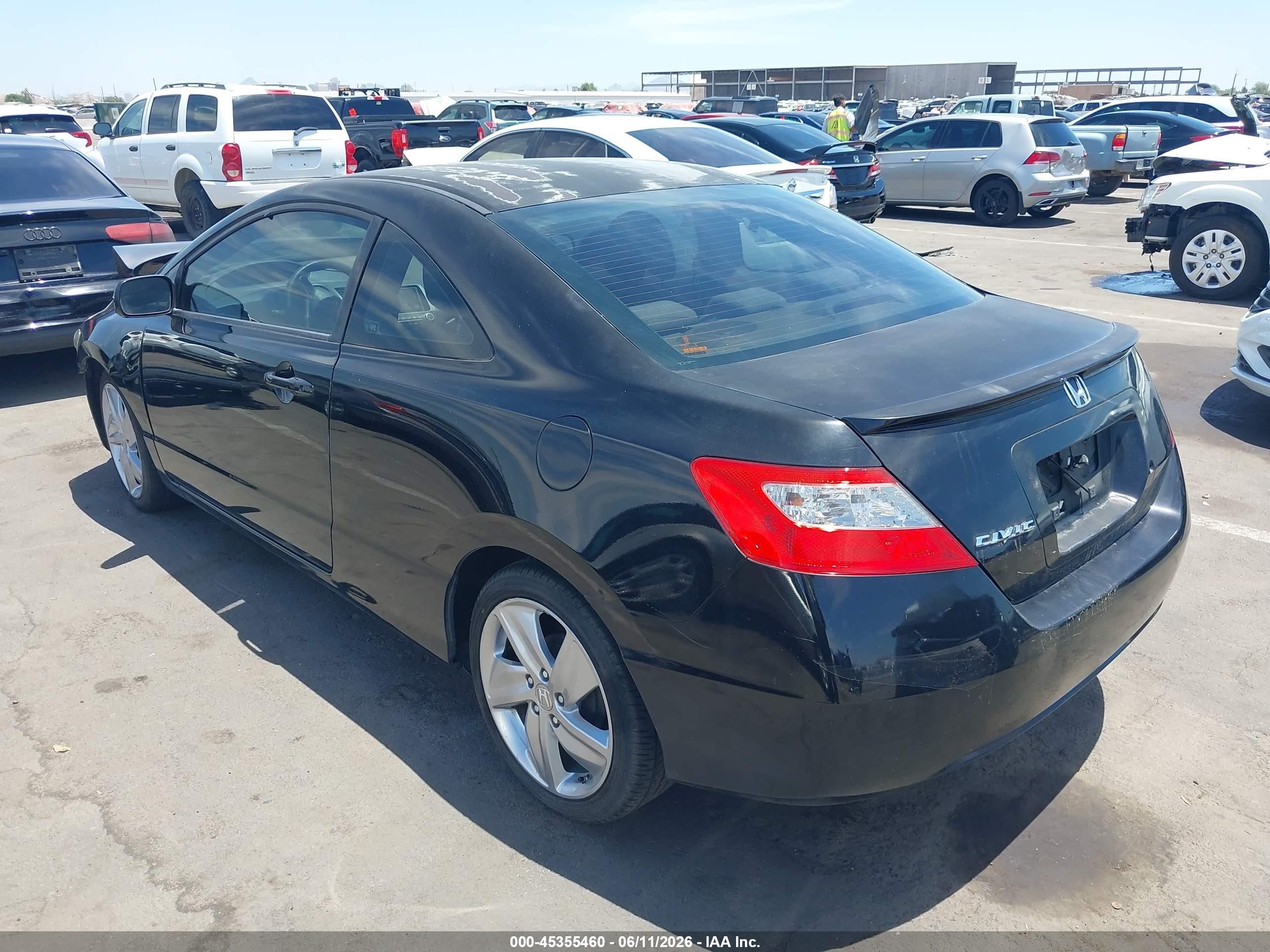 2010 Honda Civic Lx Black vin: 2HGFG1B63AH503730