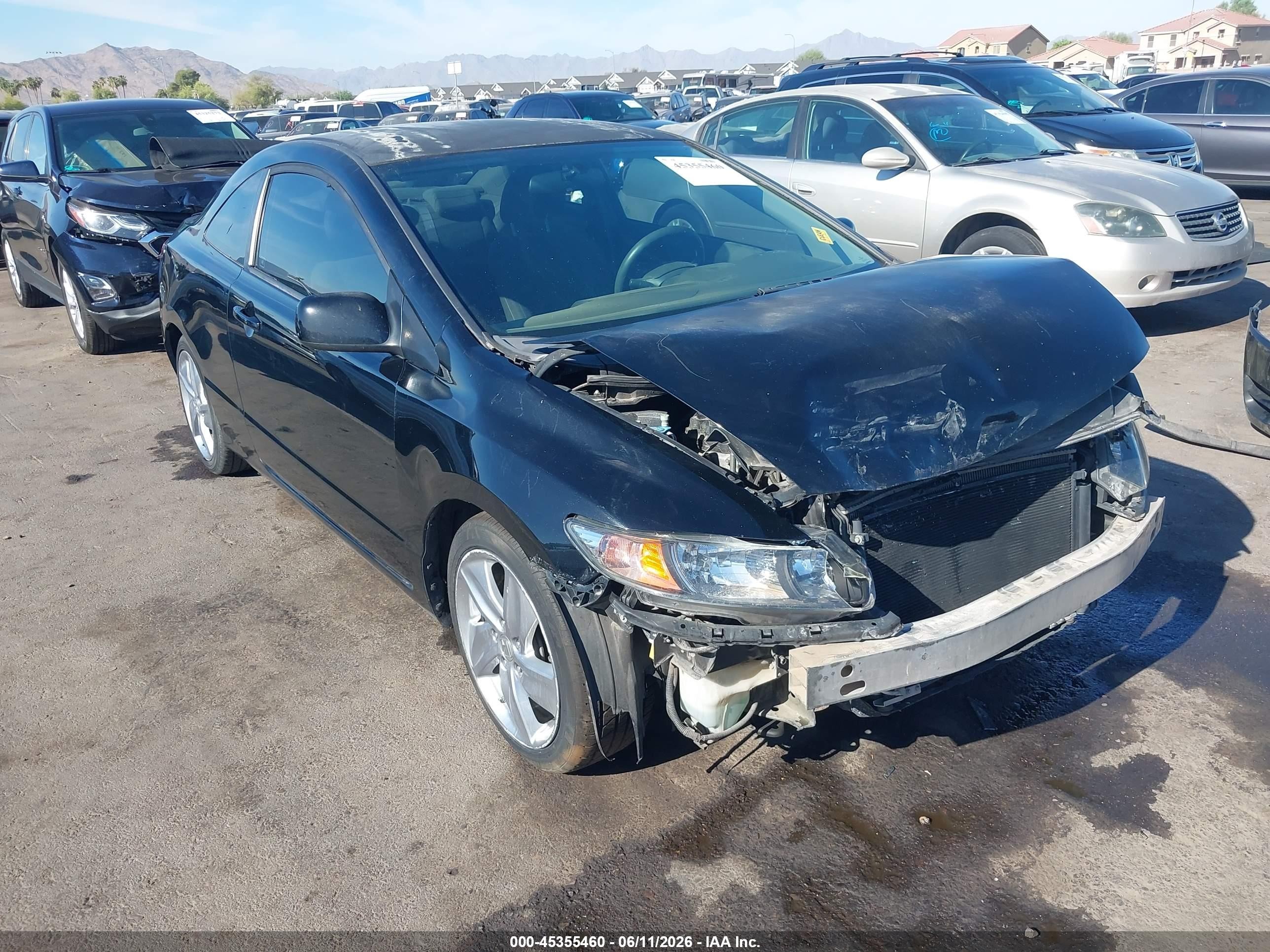 2010 Honda Civic Lx Black vin: 2HGFG1B63AH503730