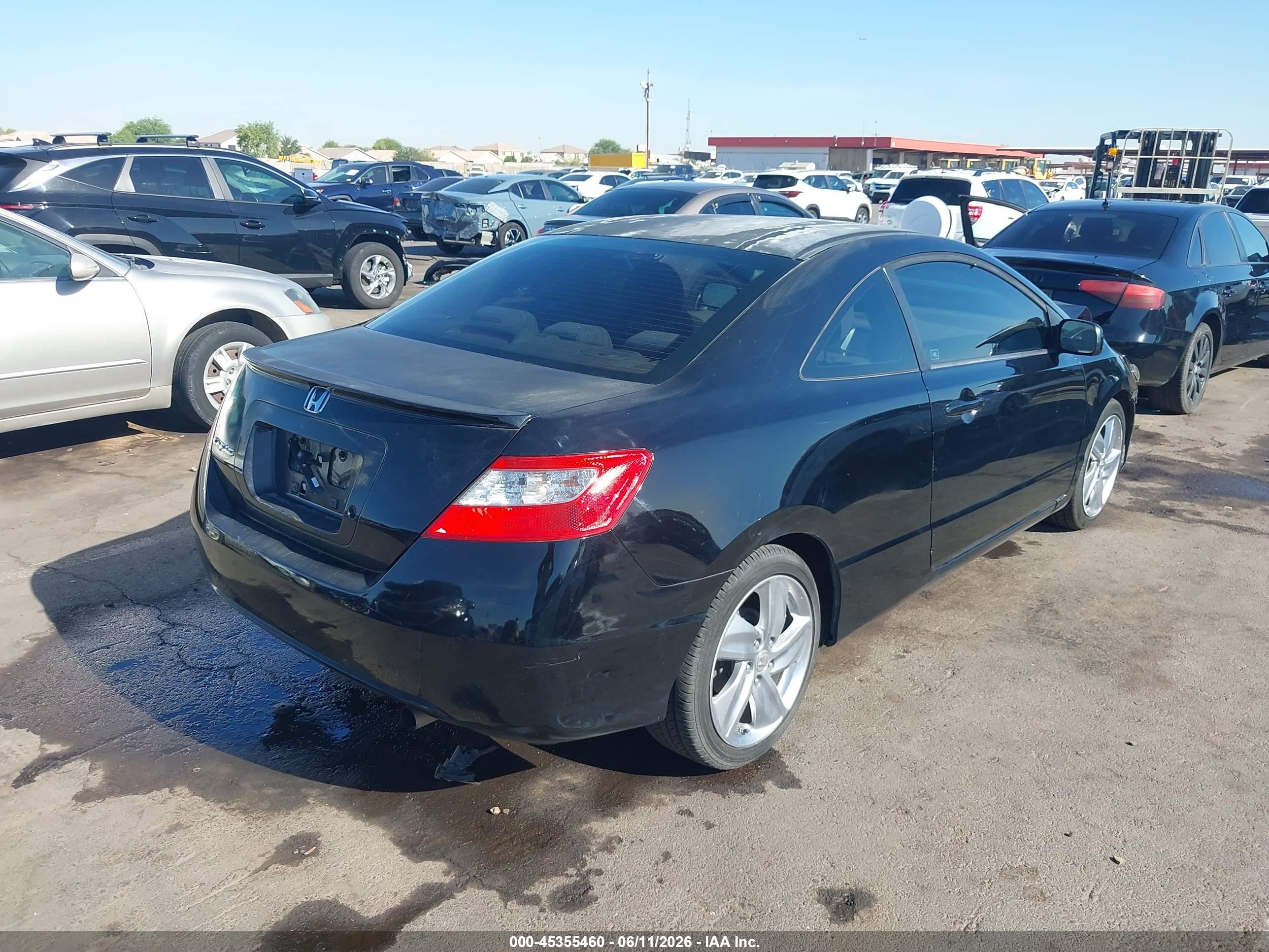 2010 Honda Civic Lx Black vin: 2HGFG1B63AH503730