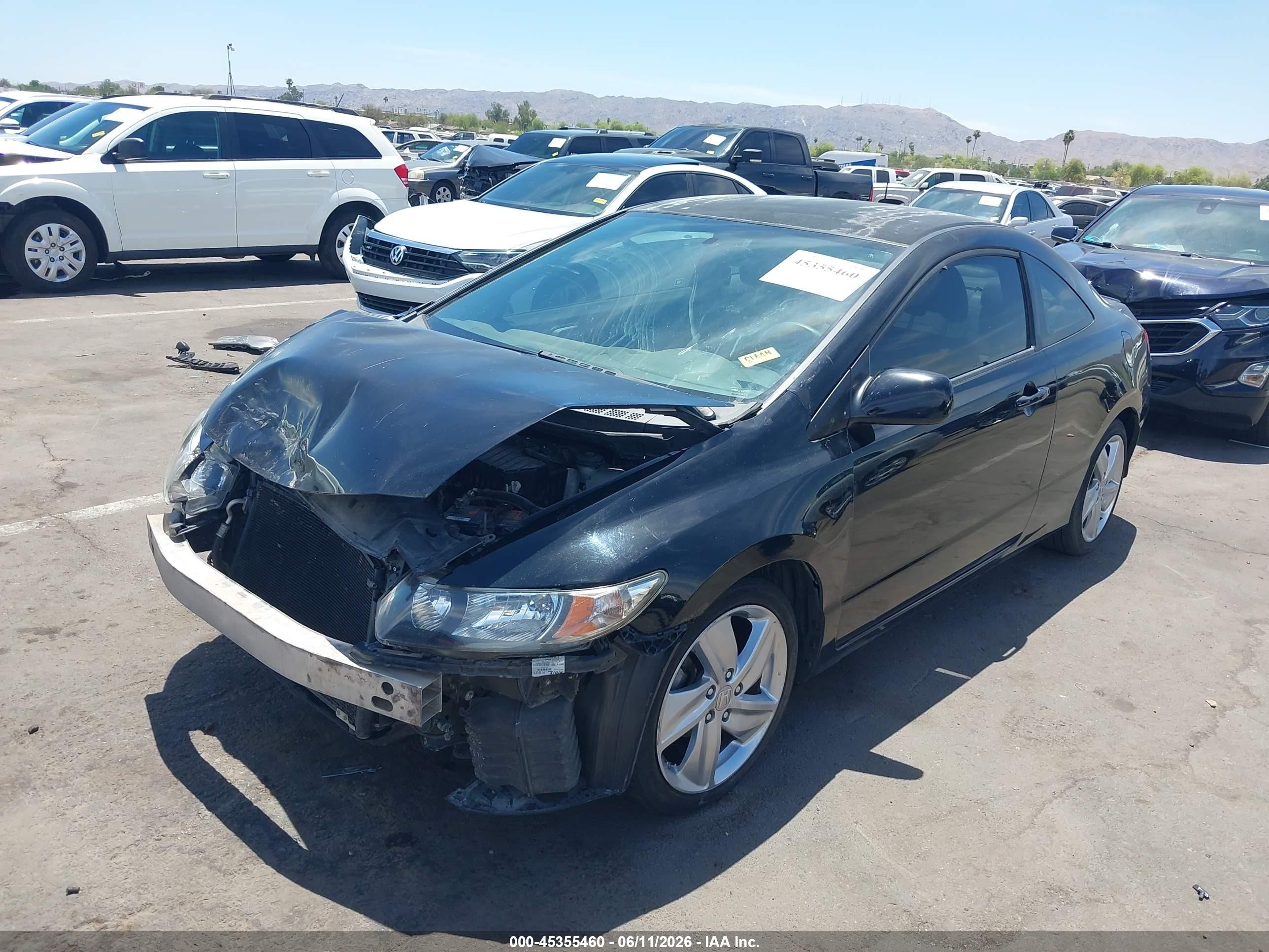 2010 Honda Civic Lx Black vin: 2HGFG1B63AH503730
