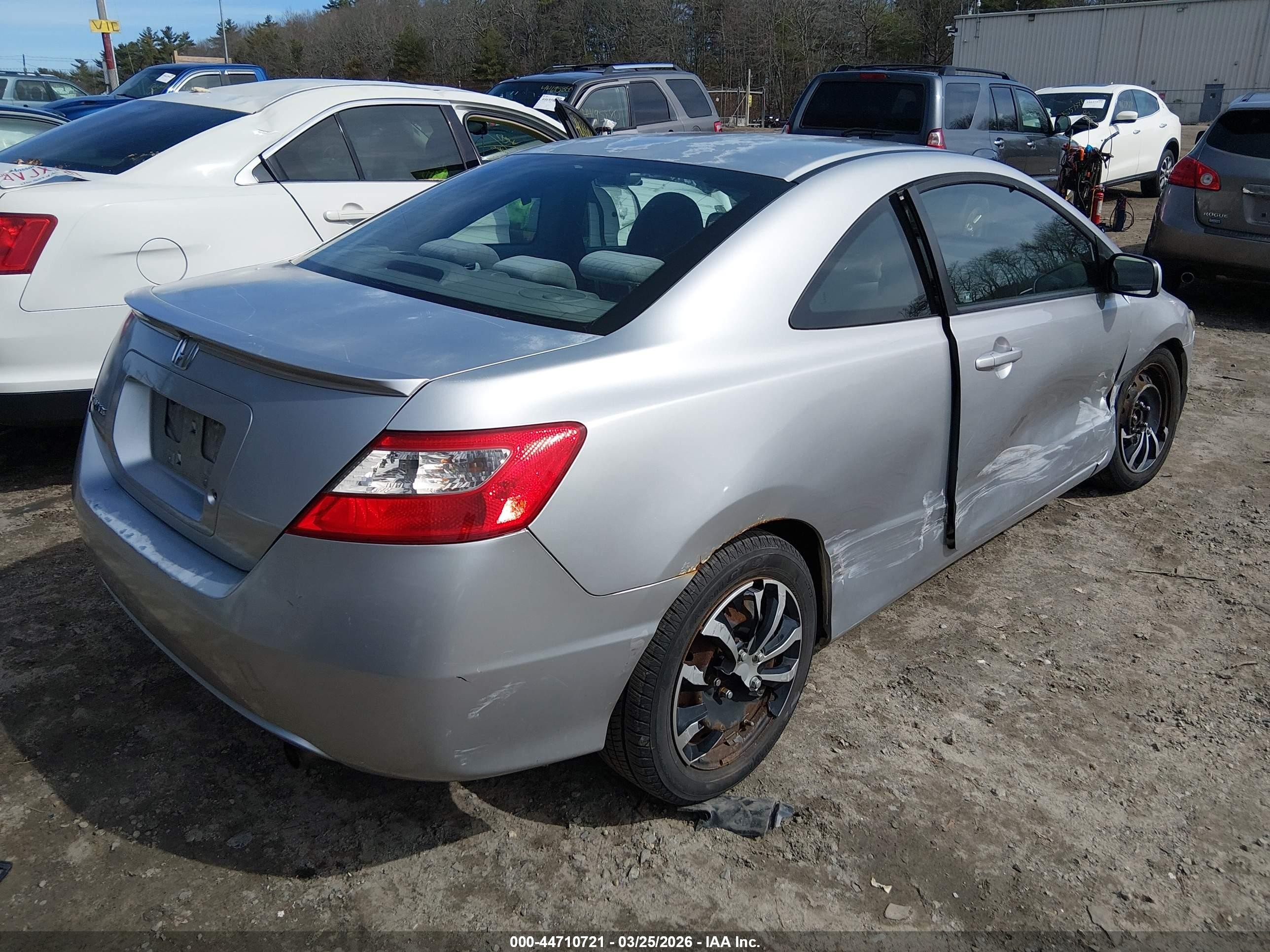2010 Honda Civic Lx Silver vin: 2HGFG1B63AH504649