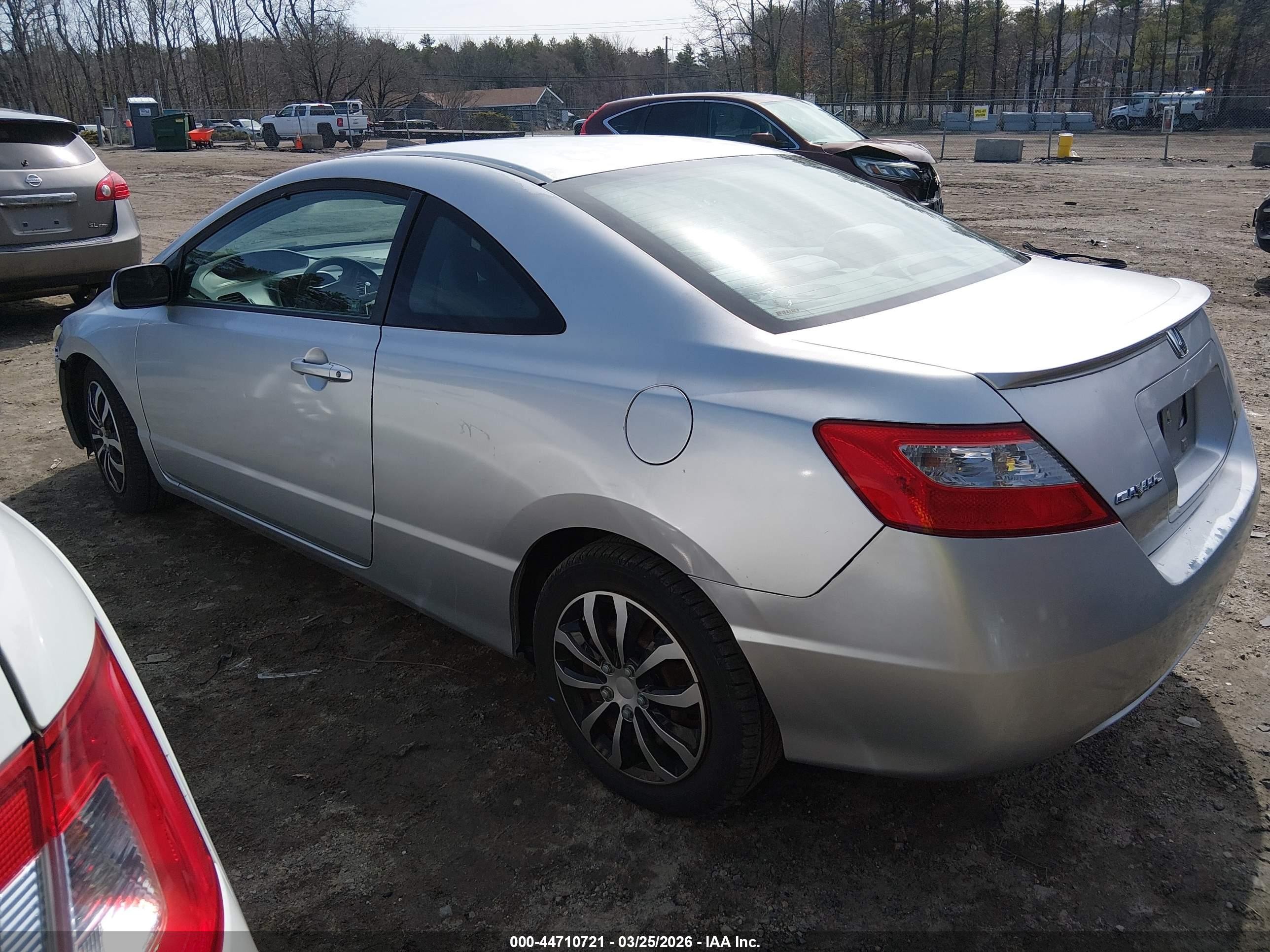 2010 Honda Civic Lx Silver vin: 2HGFG1B63AH504649