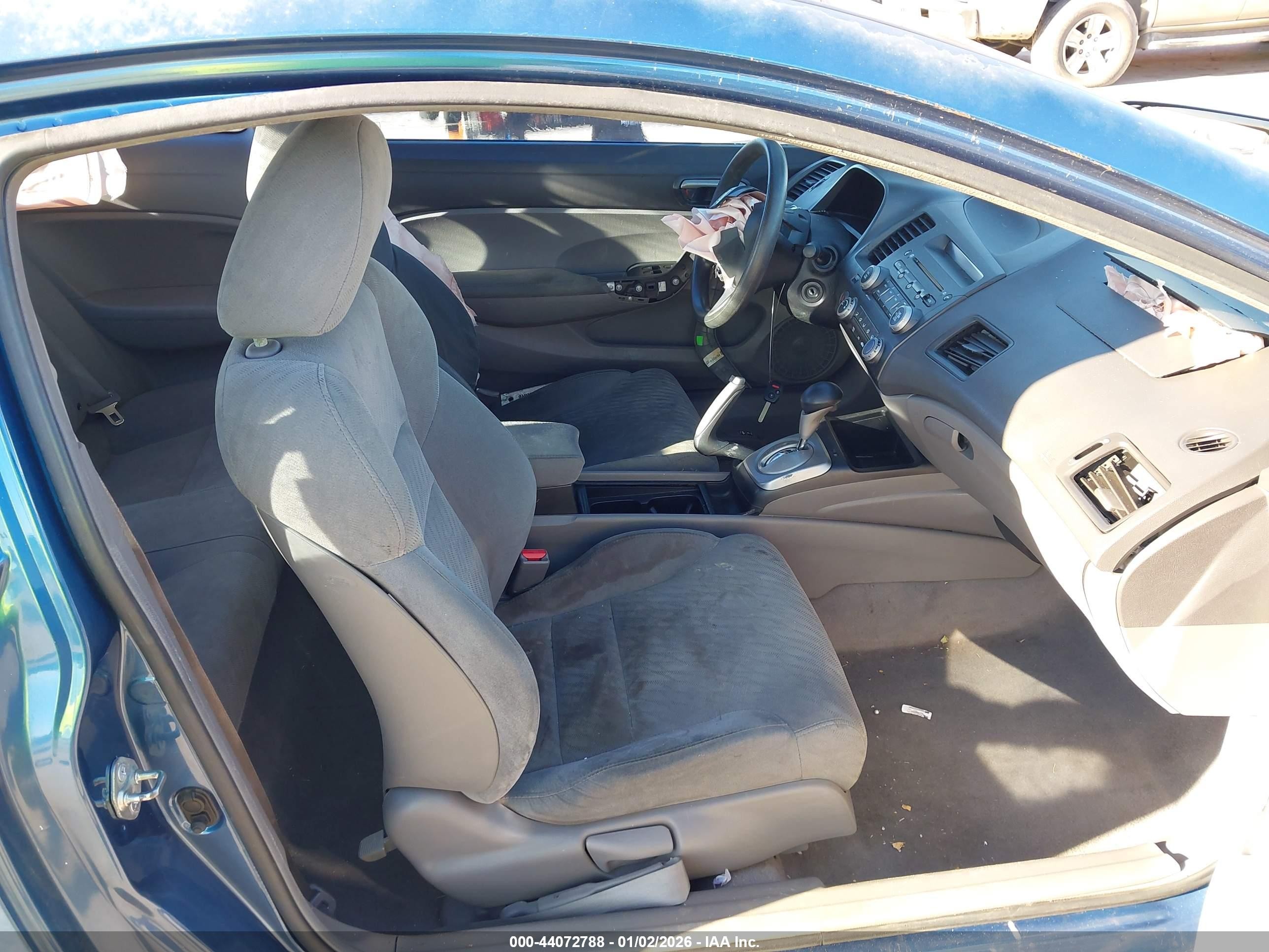 2010 Honda Civic Lx Blue vin: 2HGFG1B63AH513240