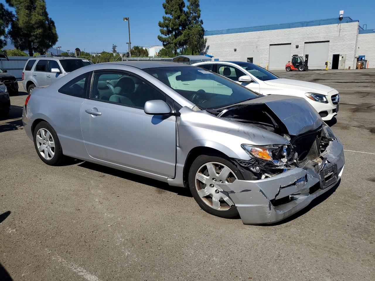 2010 Honda Civic Lx Silver vin: 2HGFG1B63AH522116
