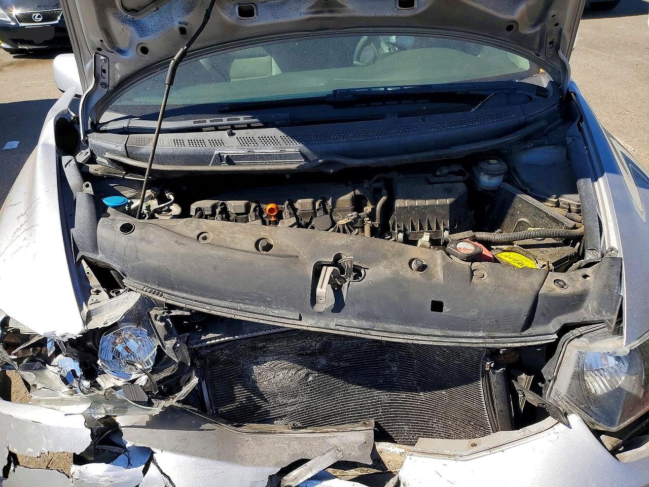 2010 Honda Civic Lx Silver vin: 2HGFG1B63AH522116