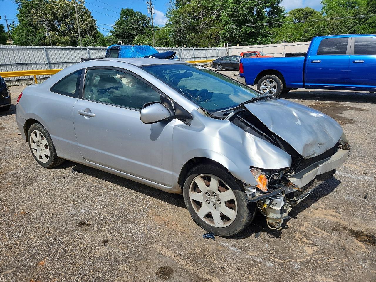2010 Honda Civic Lx Silver vin: 2HGFG1B63AH528059