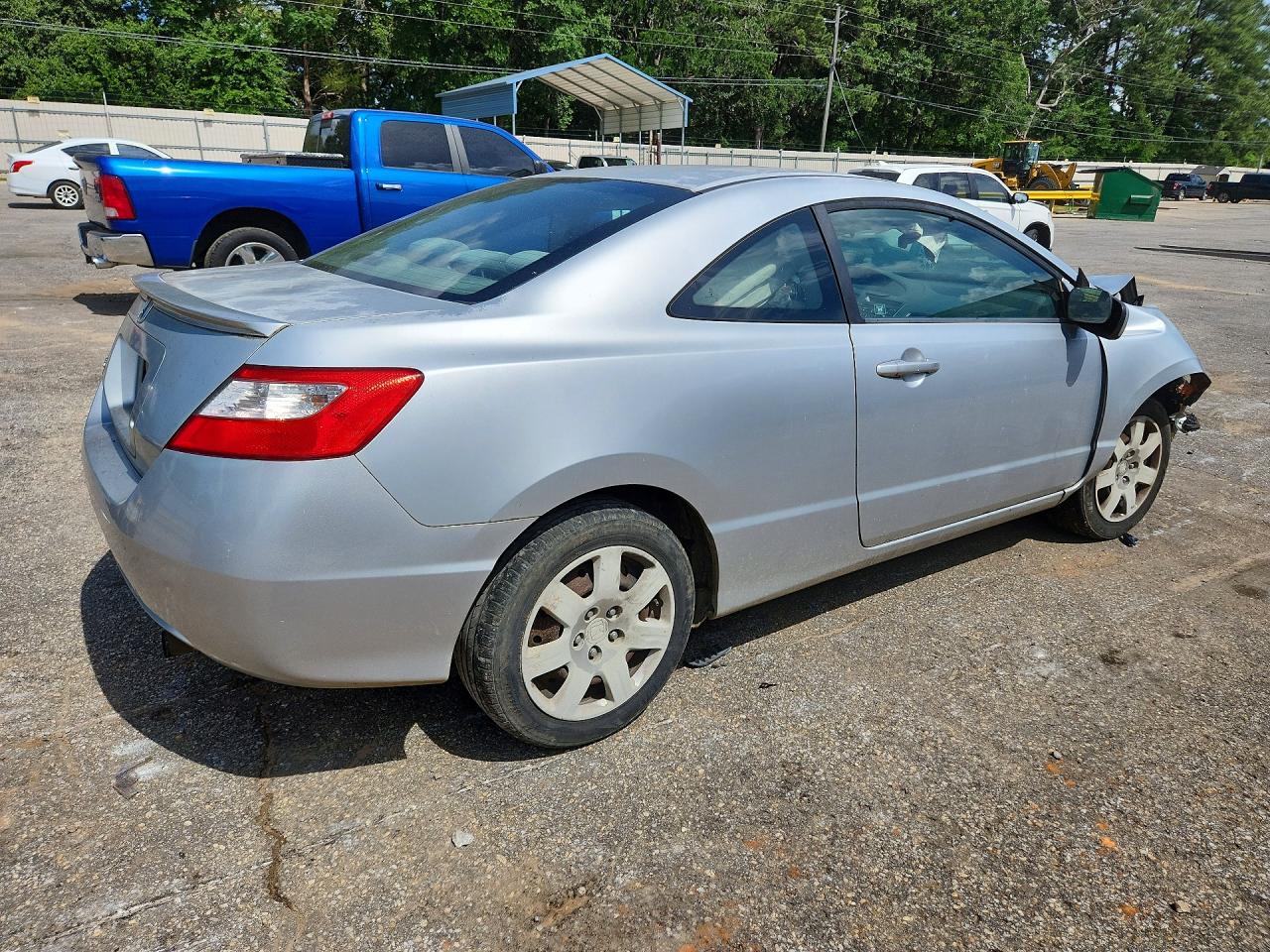 2010 Honda Civic Lx Silver vin: 2HGFG1B63AH528059