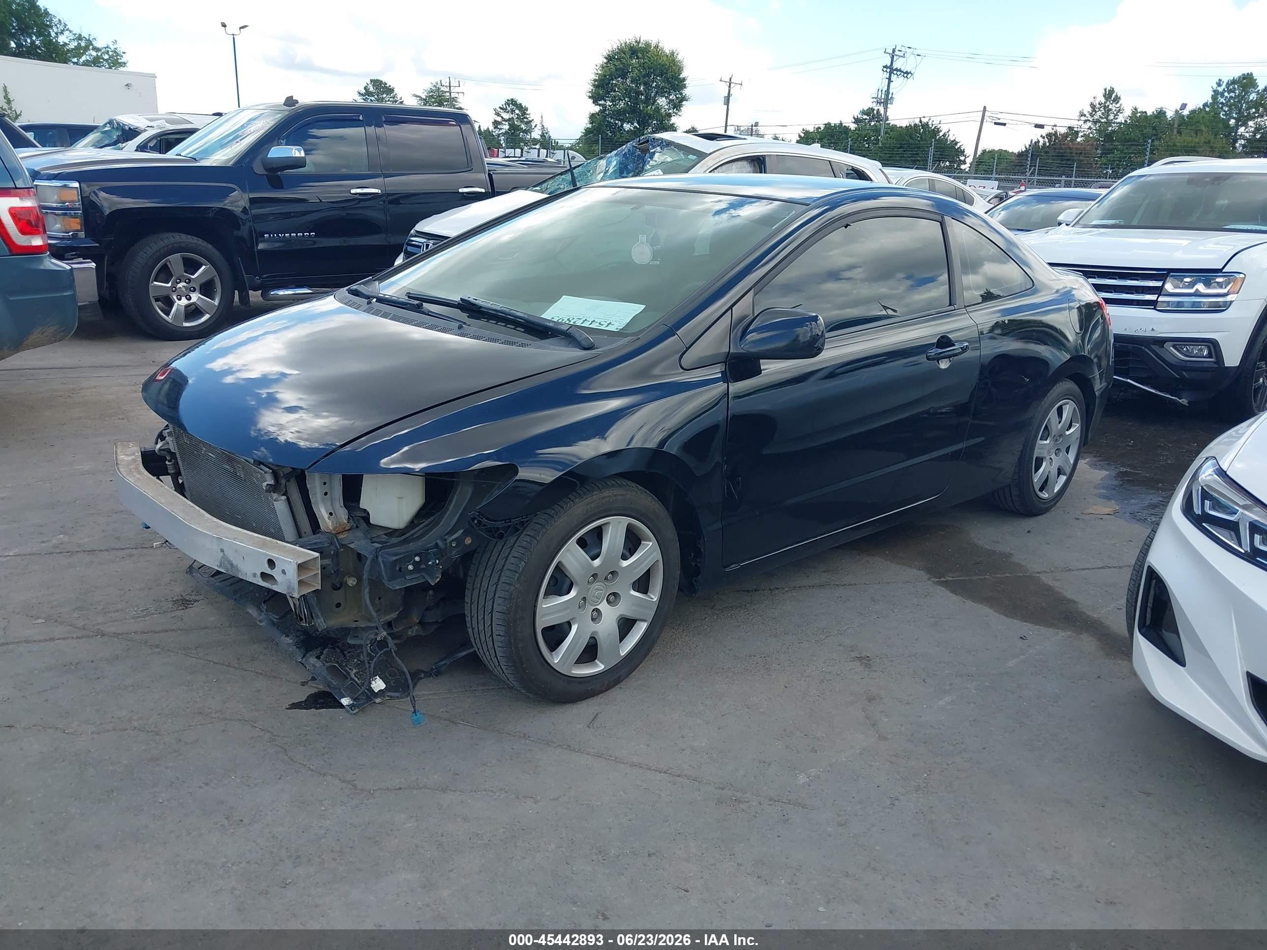 2010 Honda Civic Lx Black vin: 2HGFG1B63AH528157