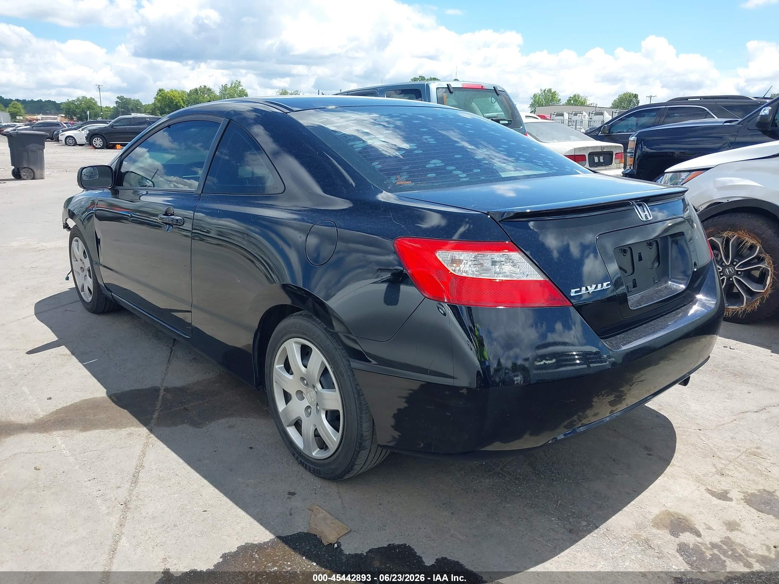2010 Honda Civic Lx Black vin: 2HGFG1B63AH528157