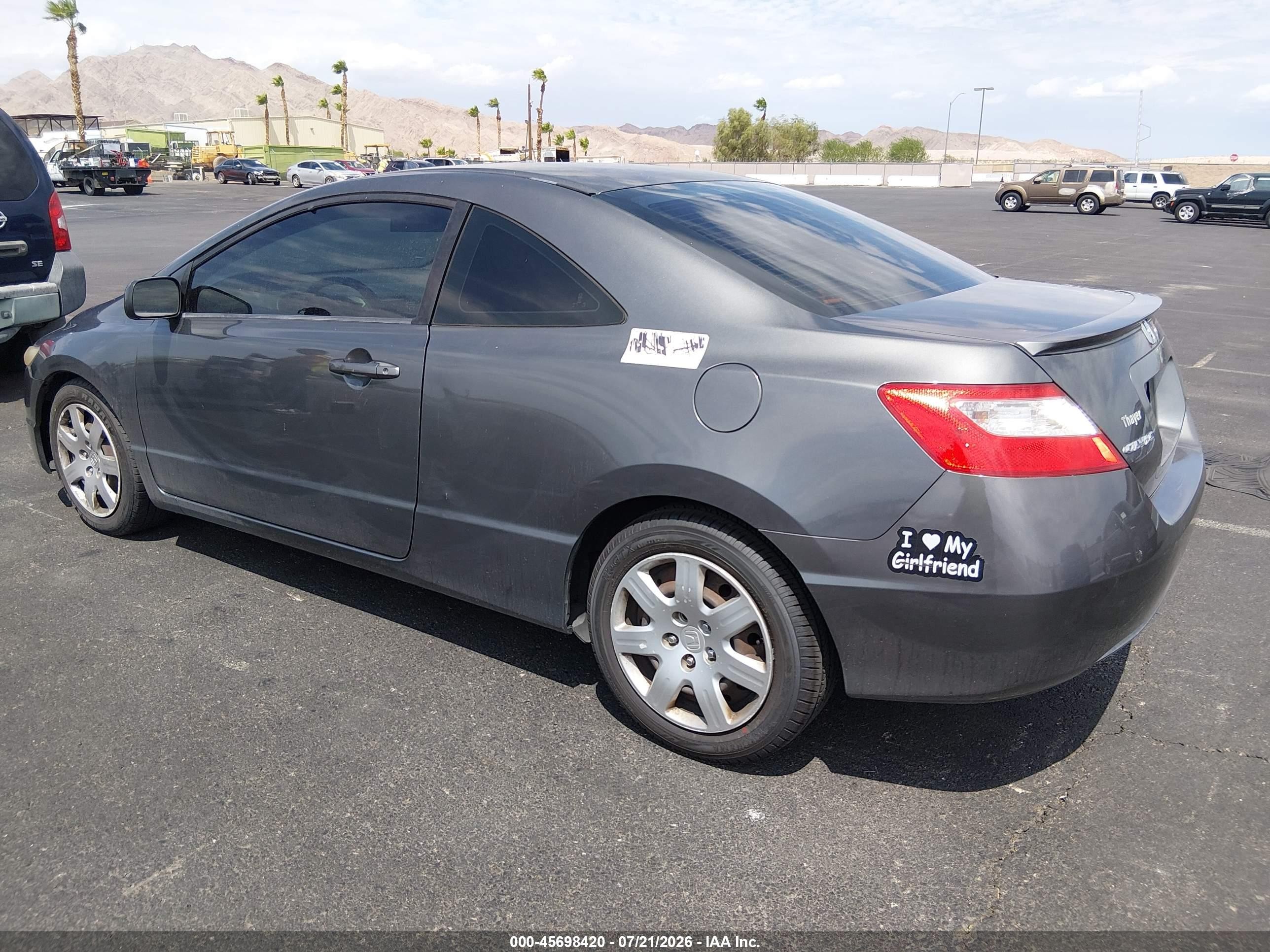 2010 Honda Civic Lx Серый vin: 2HGFG1B63AH535562