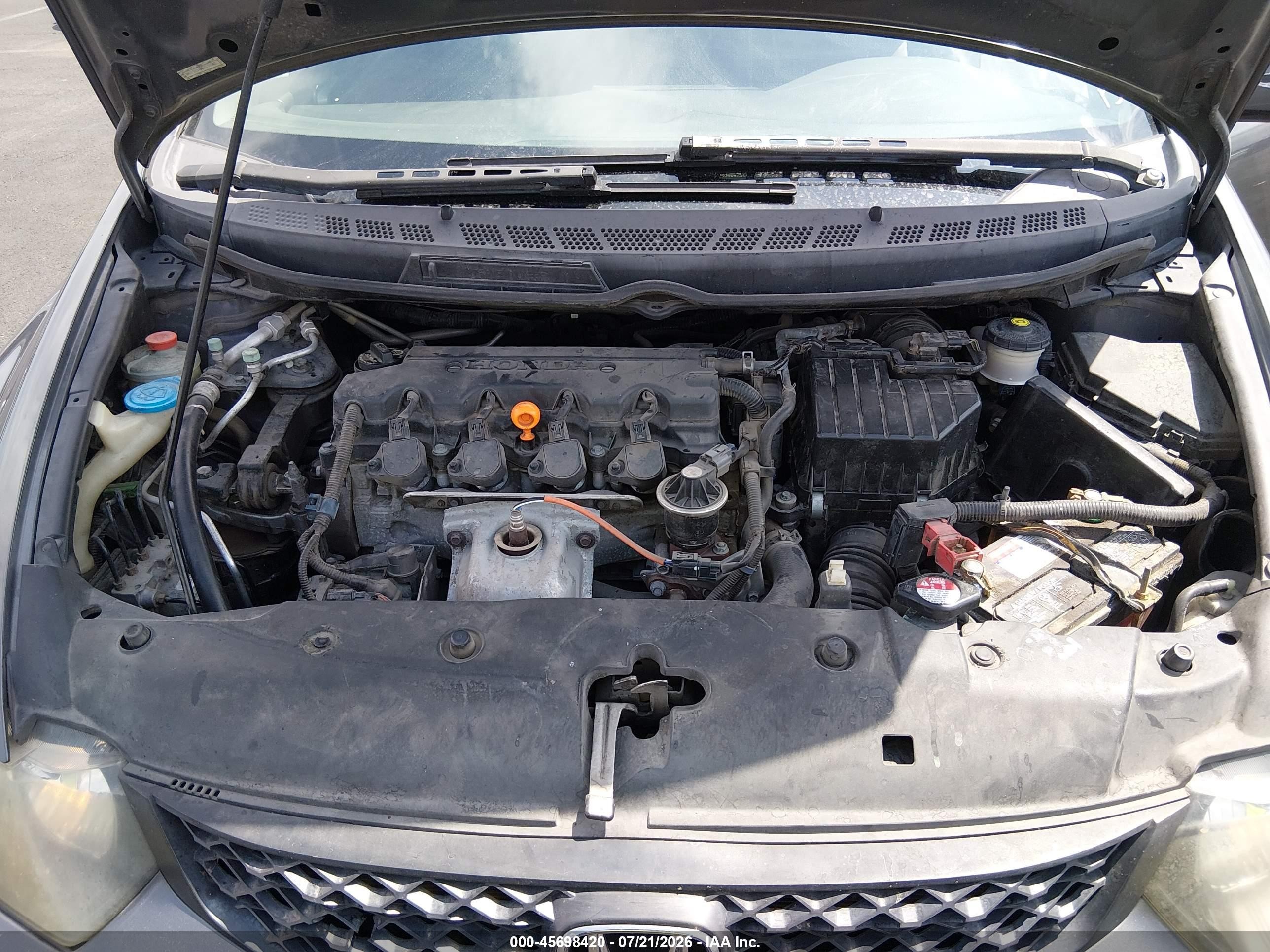2010 Honda Civic Lx Серый vin: 2HGFG1B63AH535562