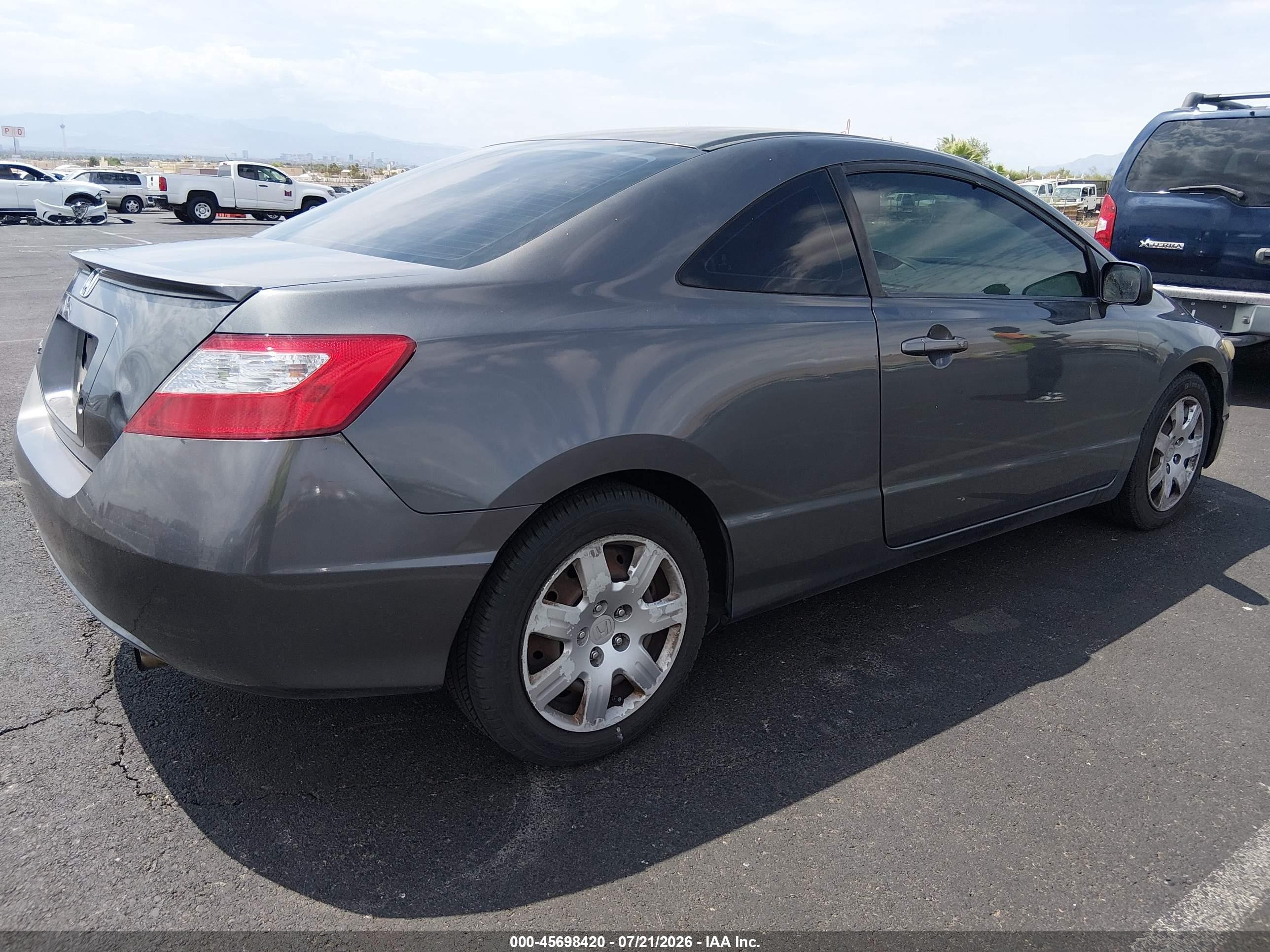2010 Honda Civic Lx Серый vin: 2HGFG1B63AH535562