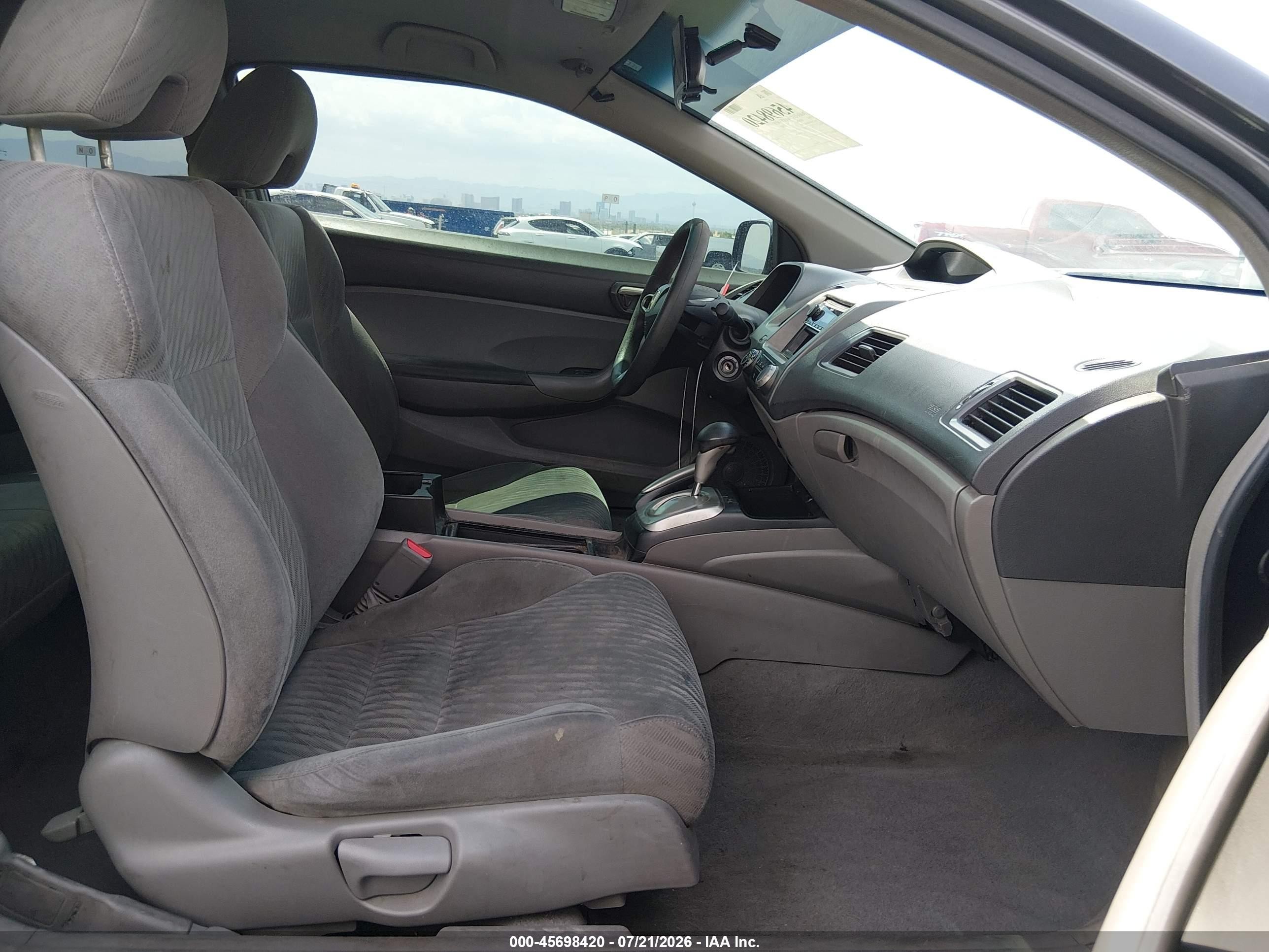 2010 Honda Civic Lx Серый vin: 2HGFG1B63AH535562