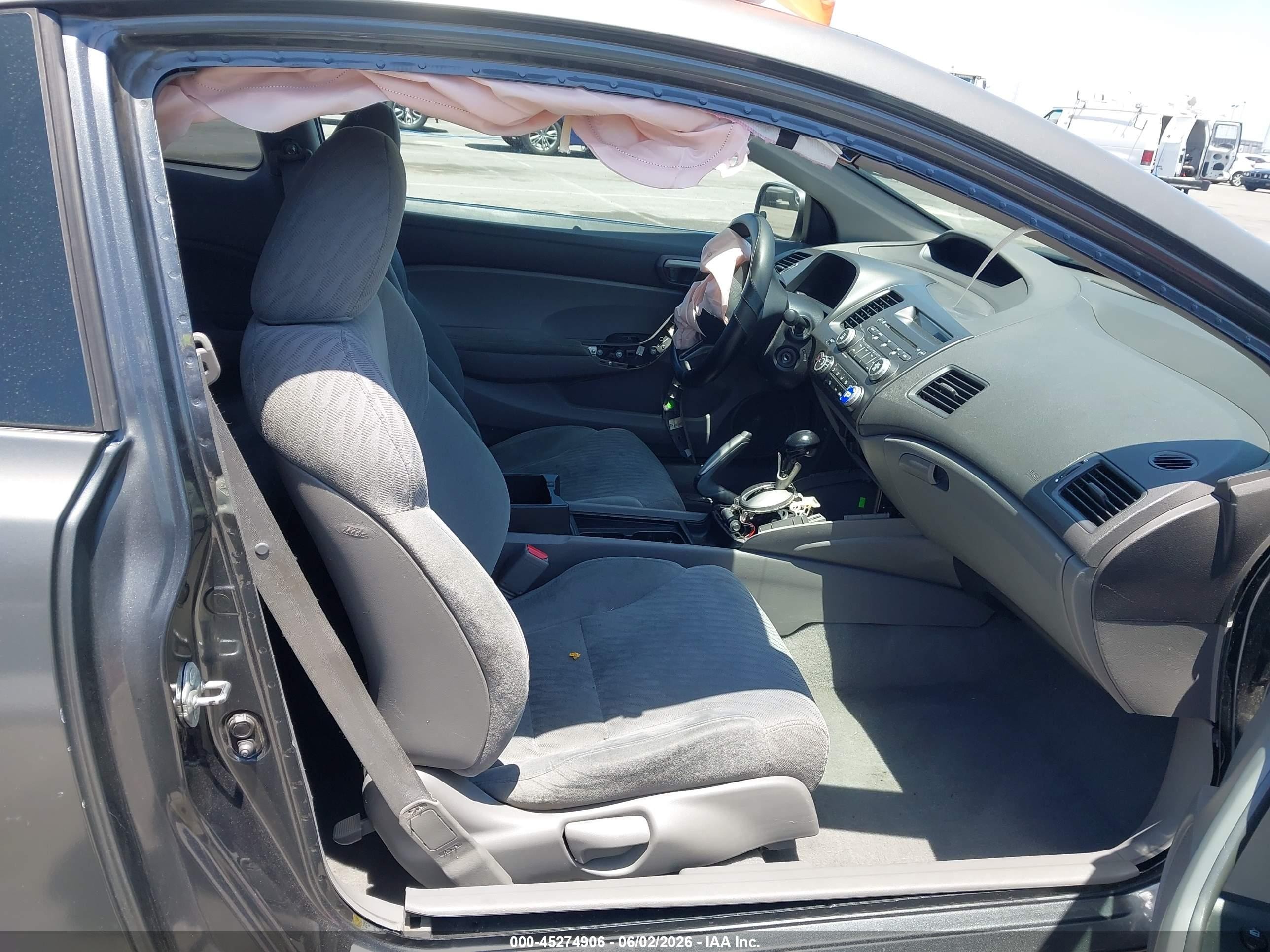 2010 Honda Civic Lx Gray vin: 2HGFG1B64AH508810