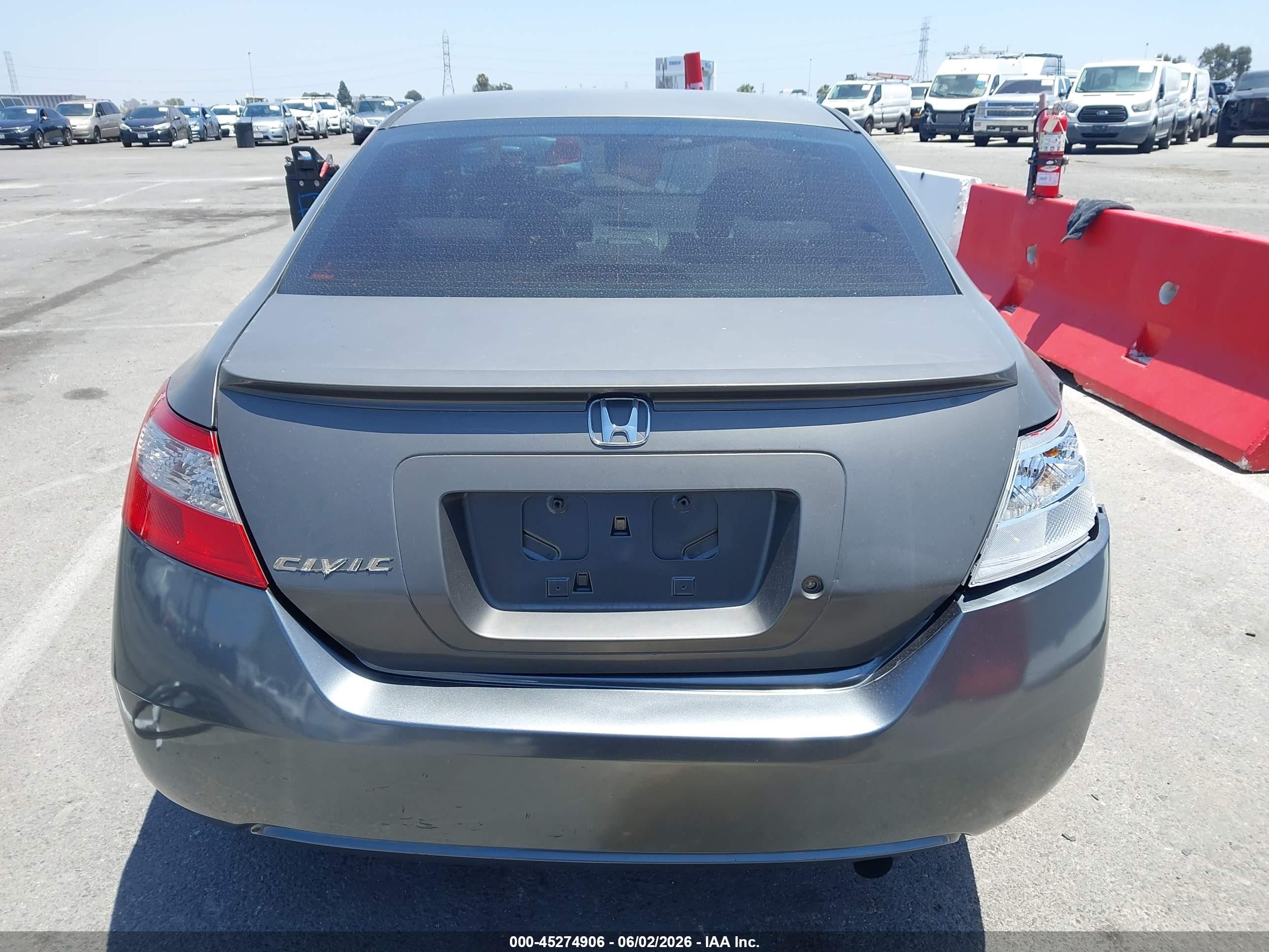 2010 Honda Civic Lx Gray vin: 2HGFG1B64AH508810