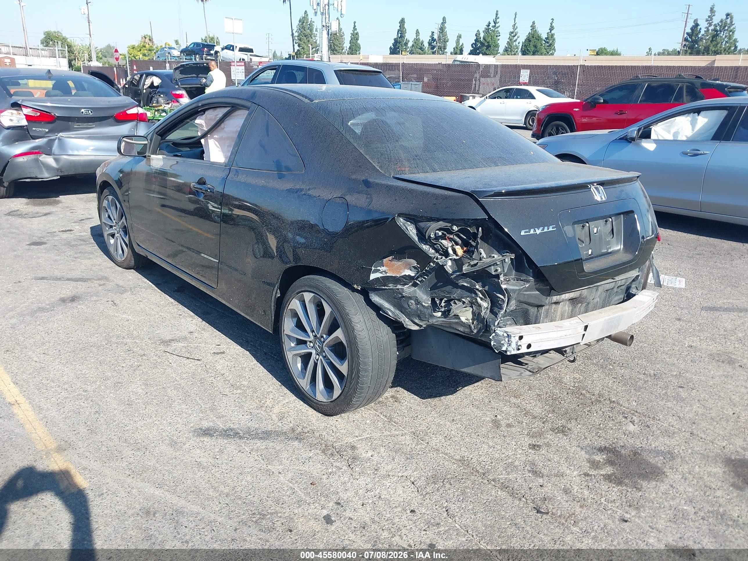2010 Honda Civic Lx Black vin: 2HGFG1B64AH512632