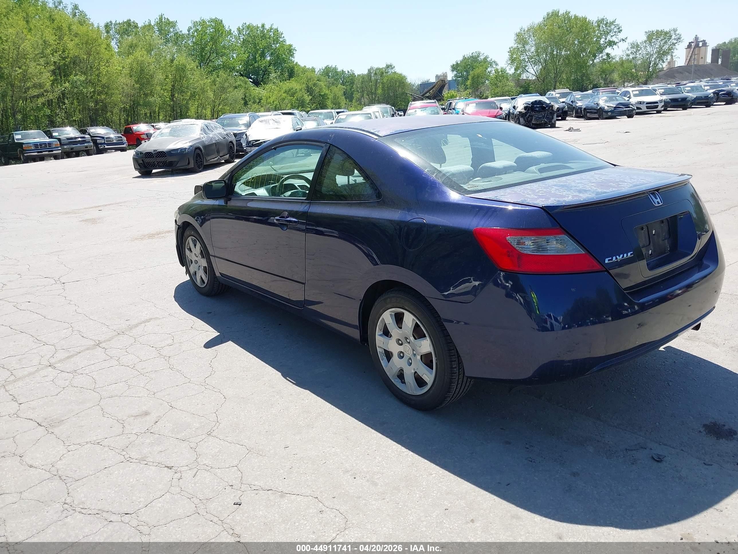 2010 Honda Civic Lx Navy vin: 2HGFG1B64AH531987