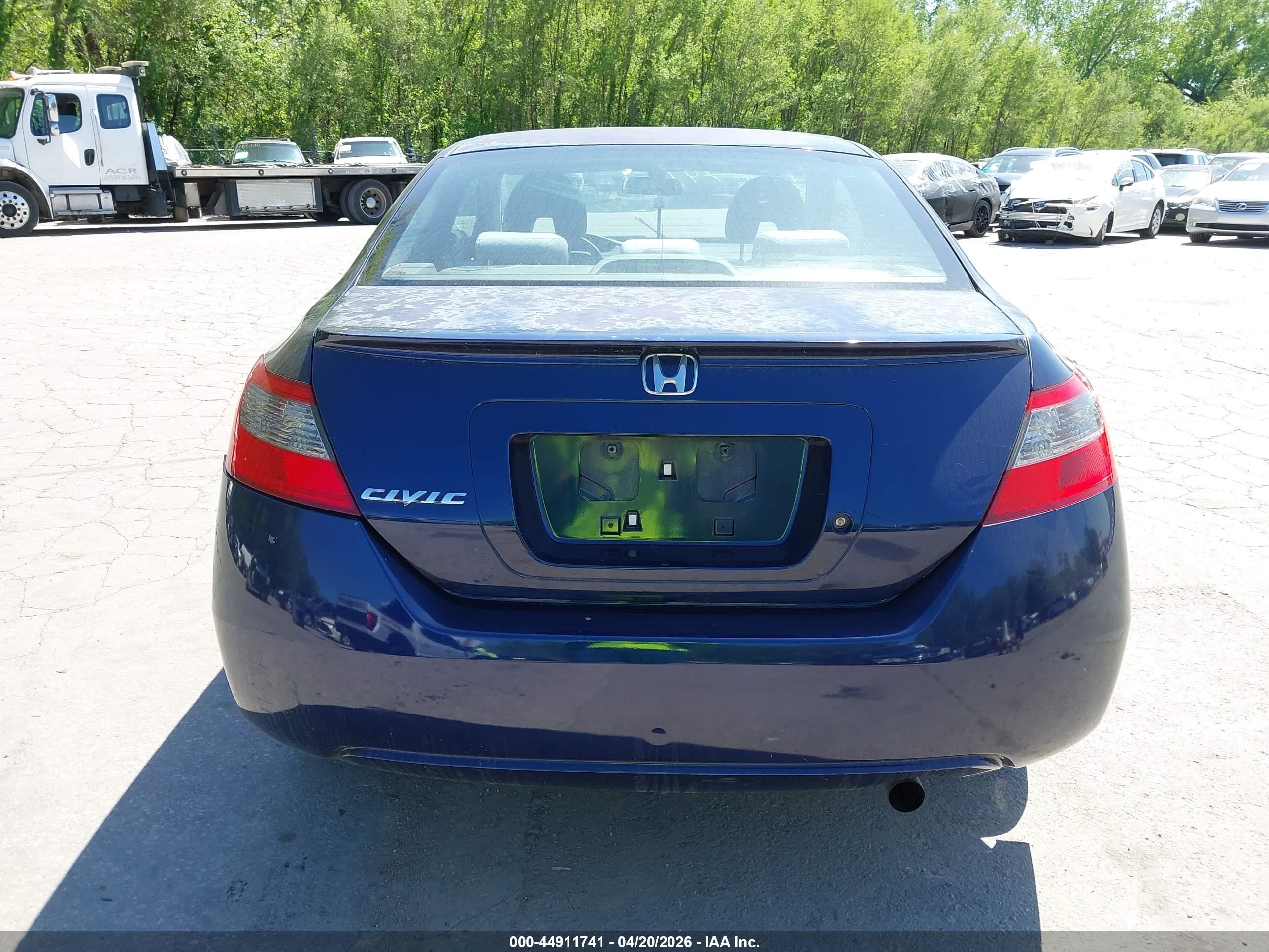 2010 Honda Civic Lx Navy vin: 2HGFG1B64AH531987
