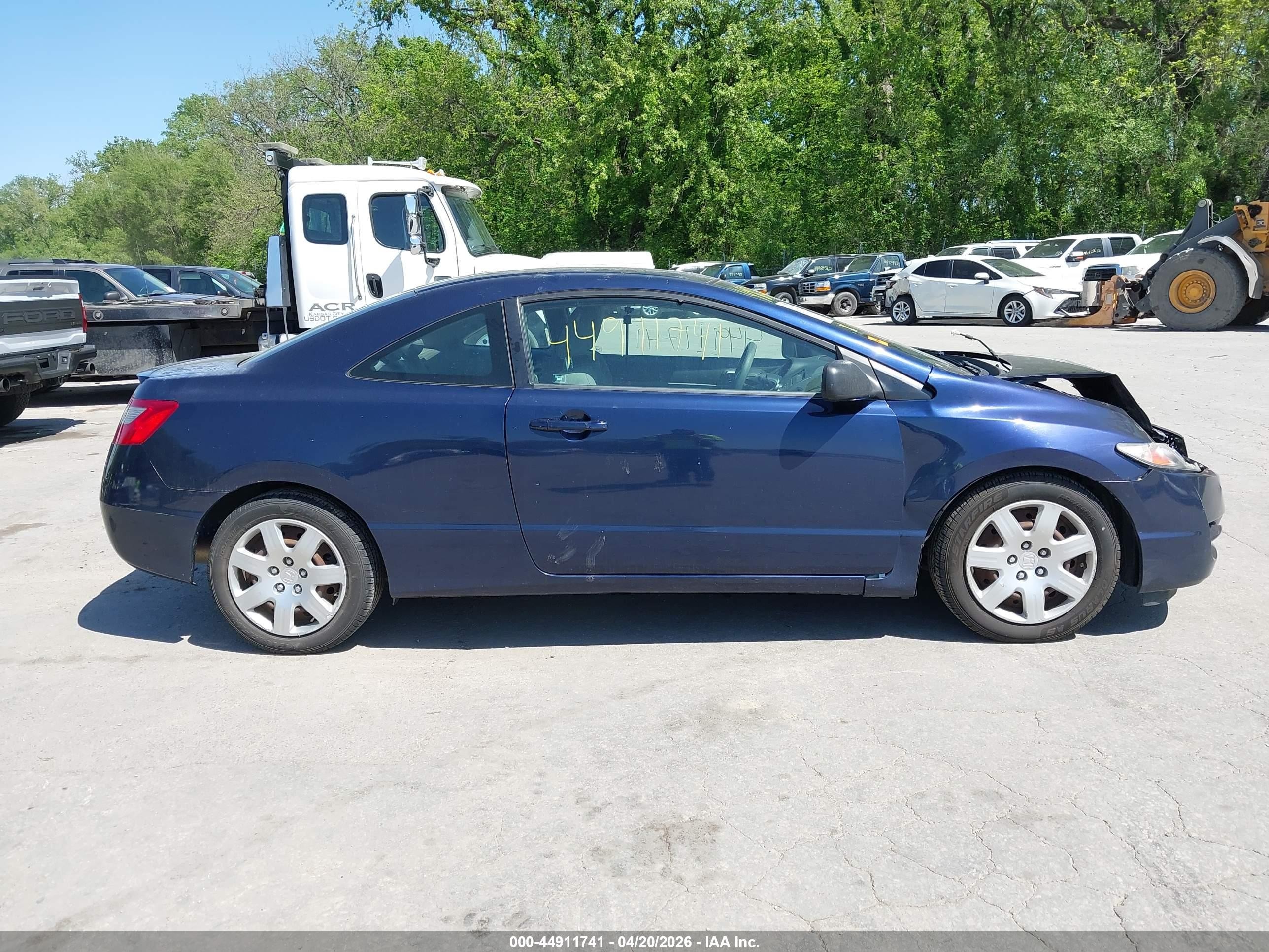 2010 Honda Civic Lx Navy vin: 2HGFG1B64AH531987