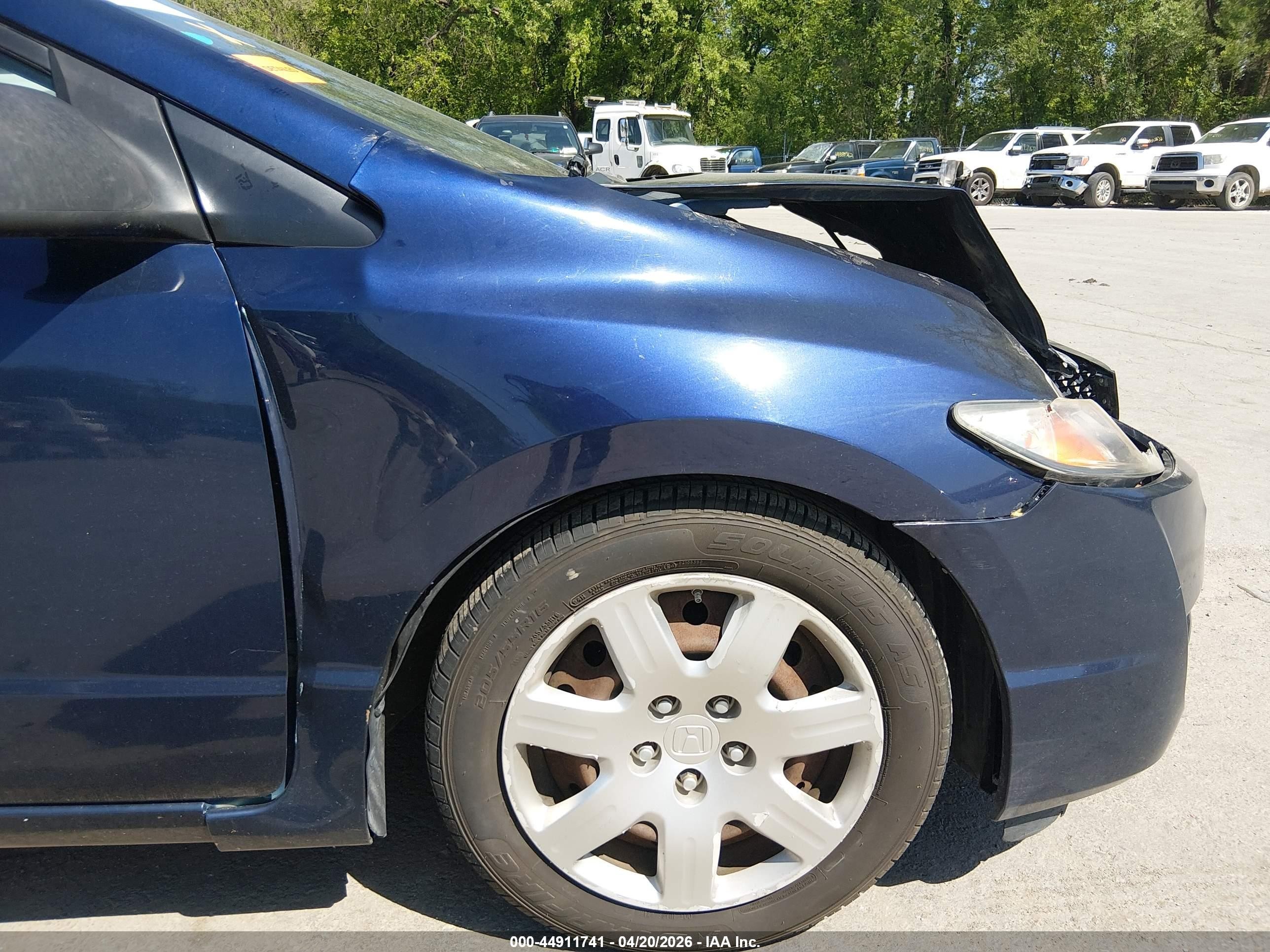 2010 Honda Civic Lx Navy vin: 2HGFG1B64AH531987