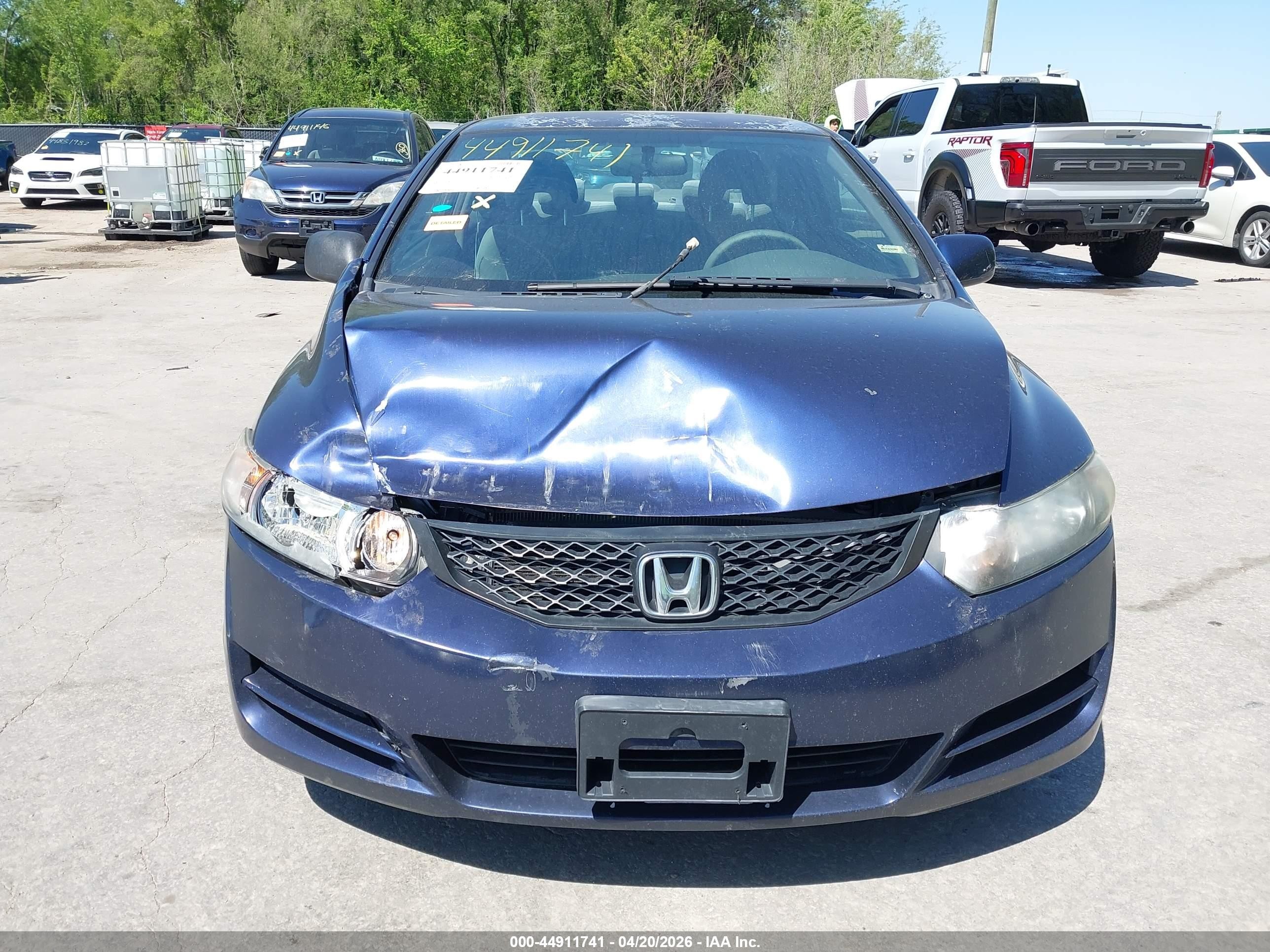 2010 Honda Civic Lx Navy vin: 2HGFG1B64AH531987