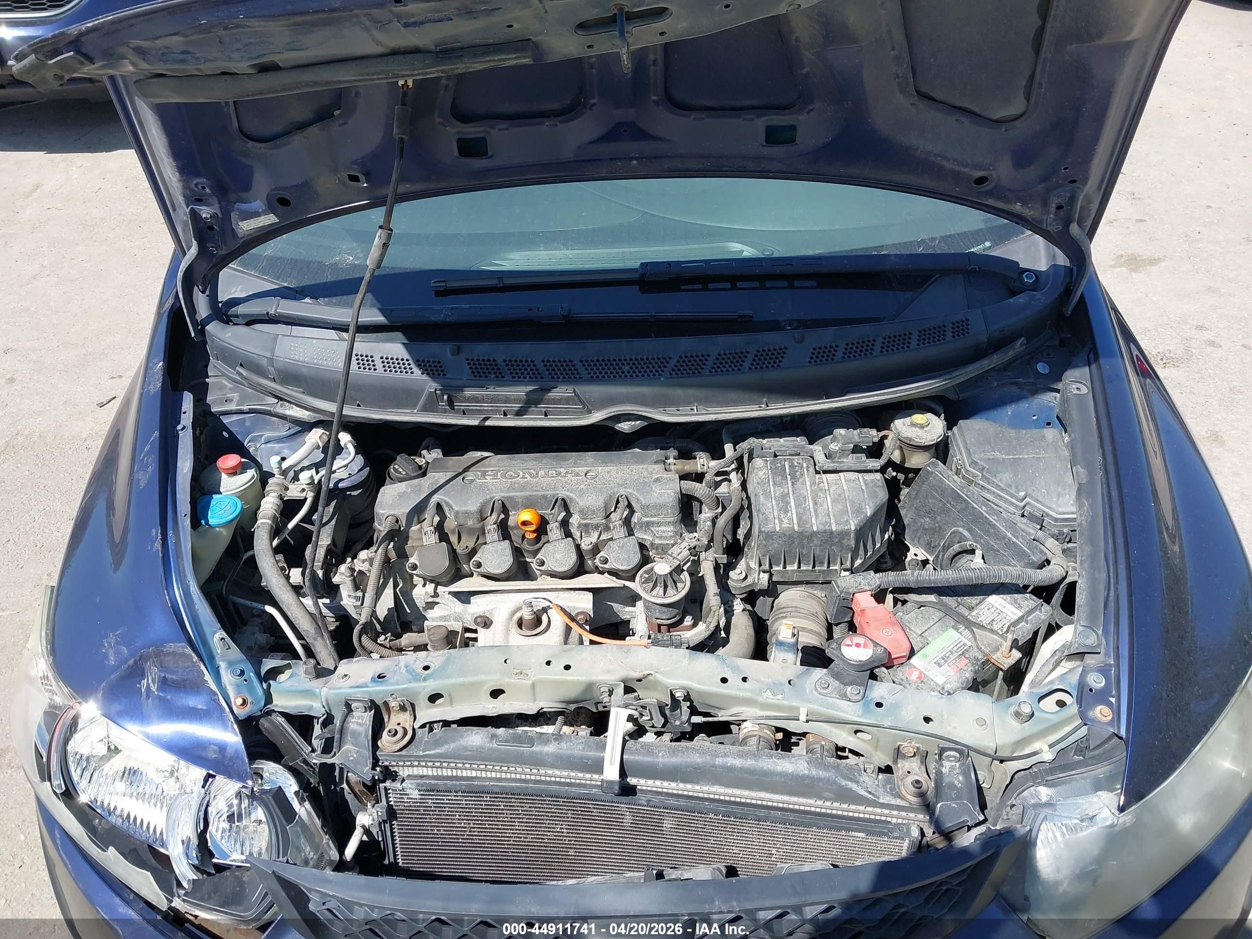 2010 Honda Civic Lx Navy vin: 2HGFG1B64AH531987