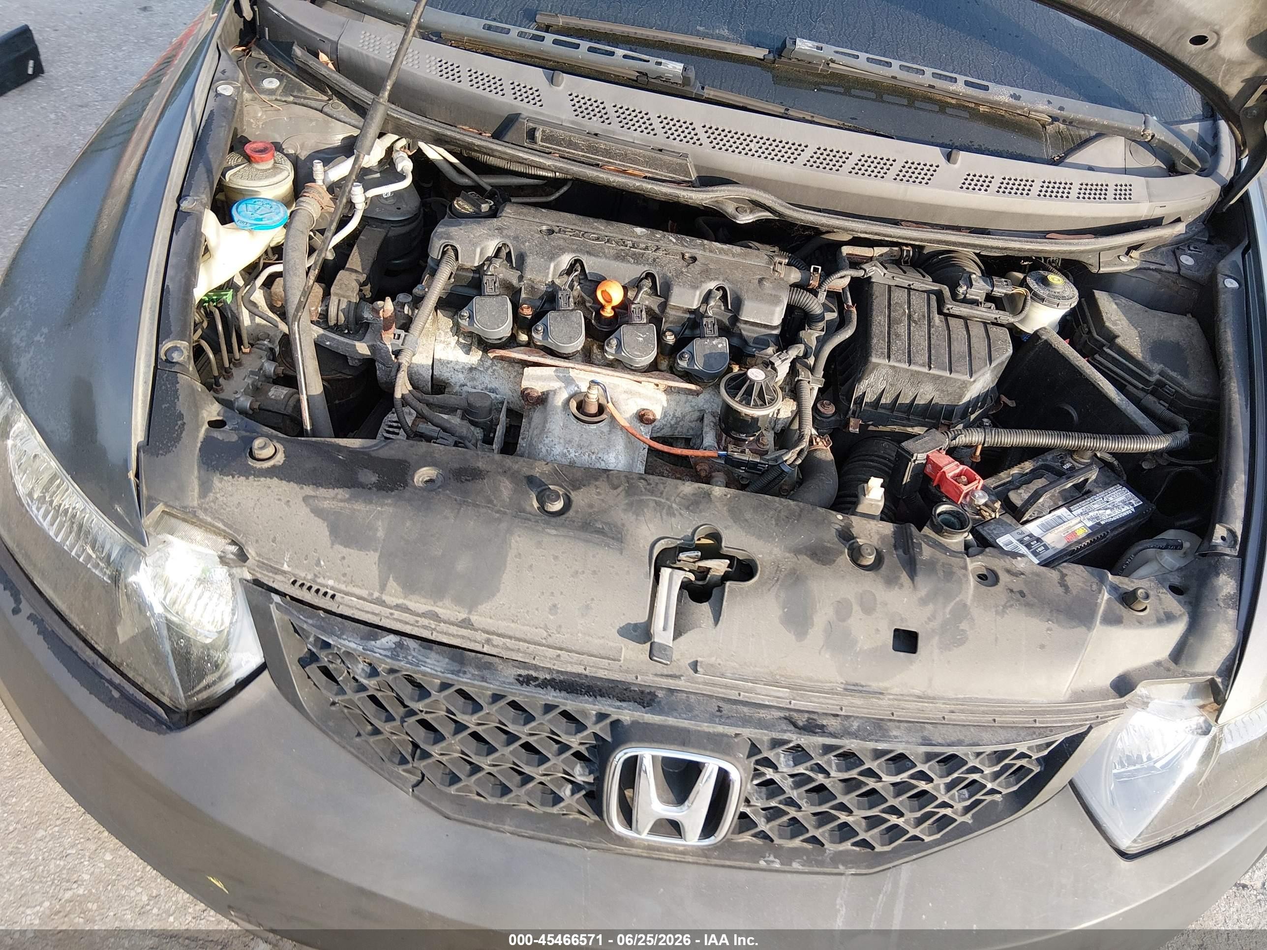 2010 Honda Civic Lx Gray vin: 2HGFG1B64AH537708