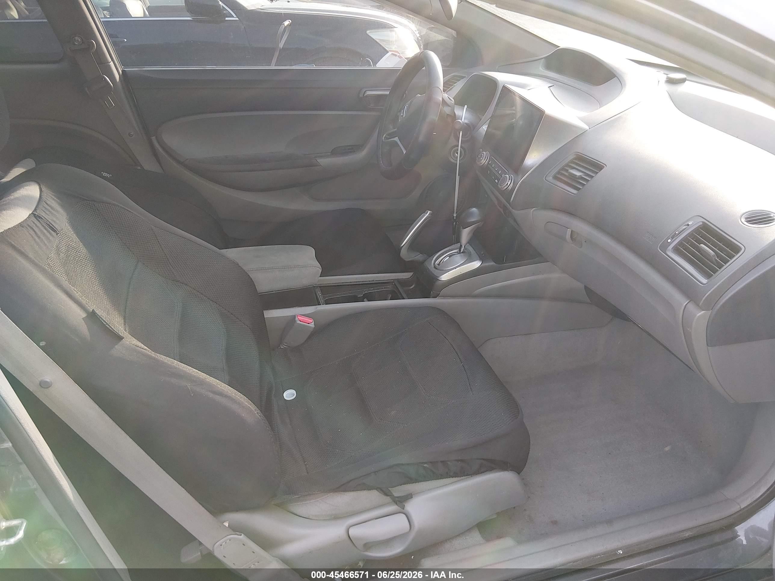 2010 Honda Civic Lx Gray vin: 2HGFG1B64AH537708