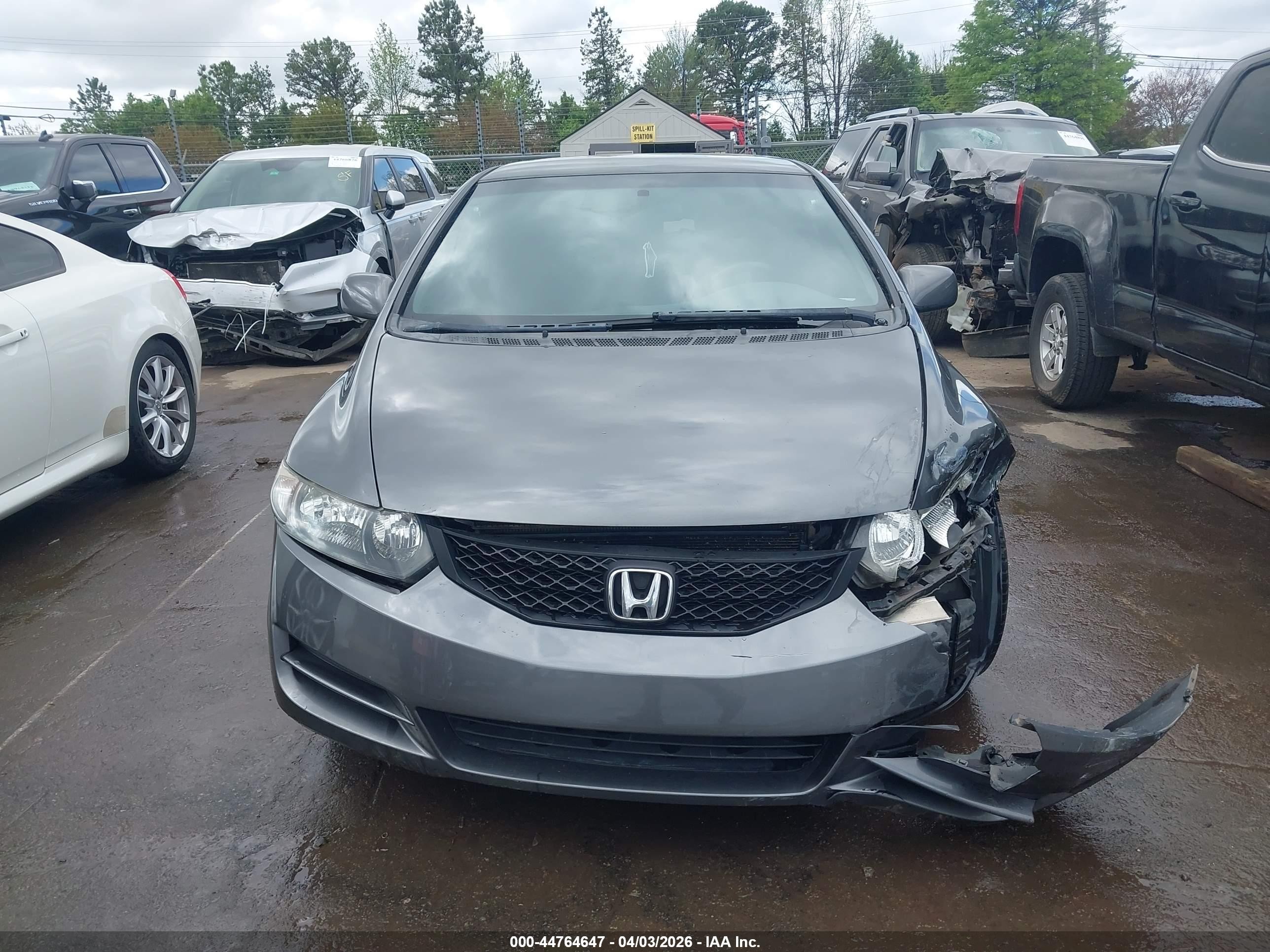 2011 Honda Civic Lx Gray vin: 2HGFG1B64BH504211