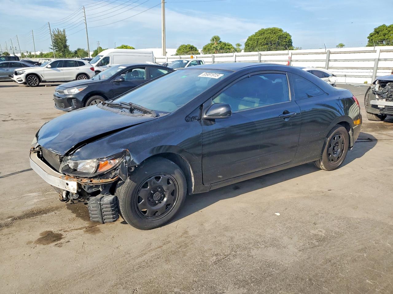 2011 Honda Civic Lx Black vin: 2HGFG1B64BH505858