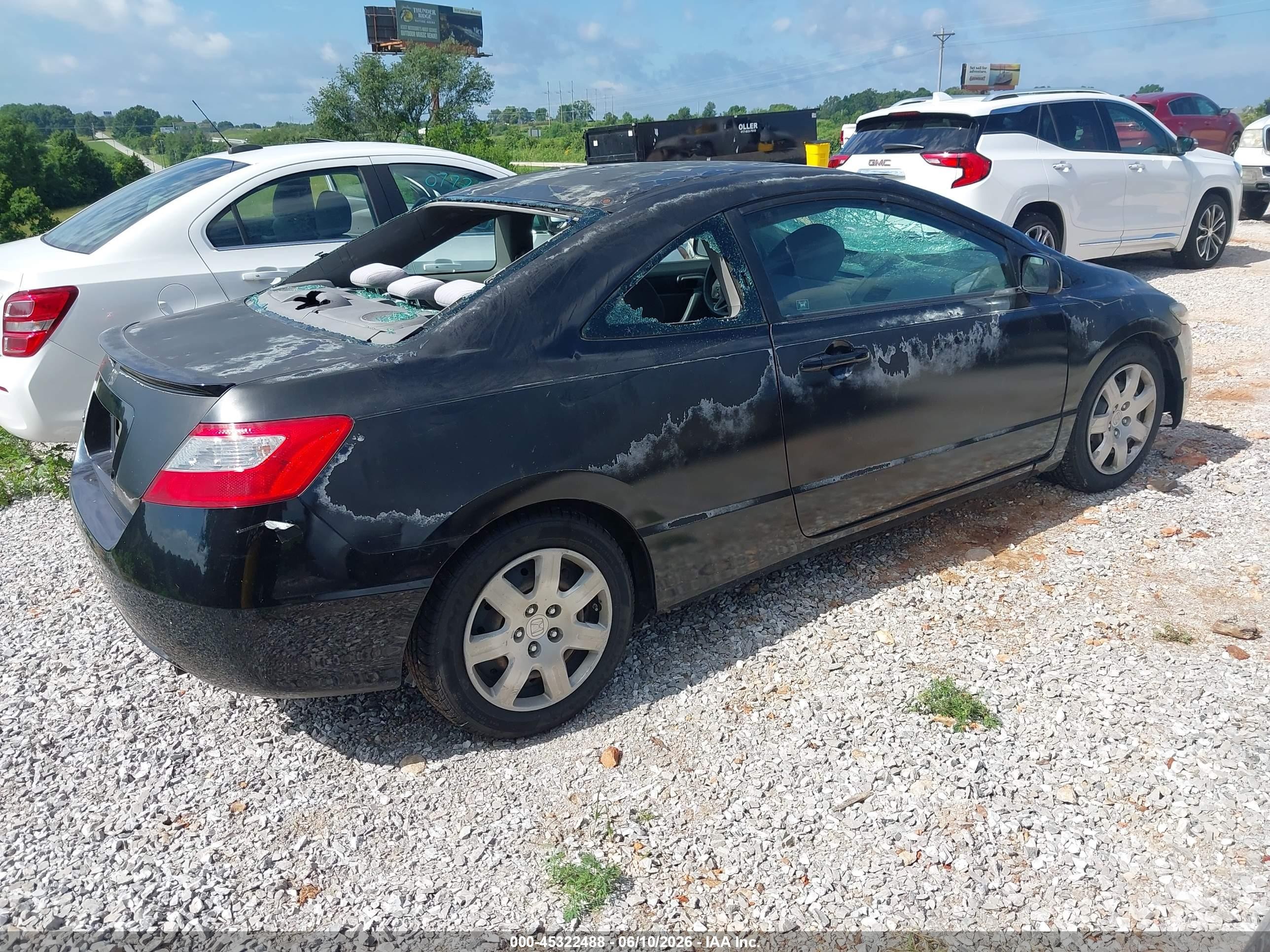 2010 Honda Civic Lx Black vin: 2HGFG1B65AH501364