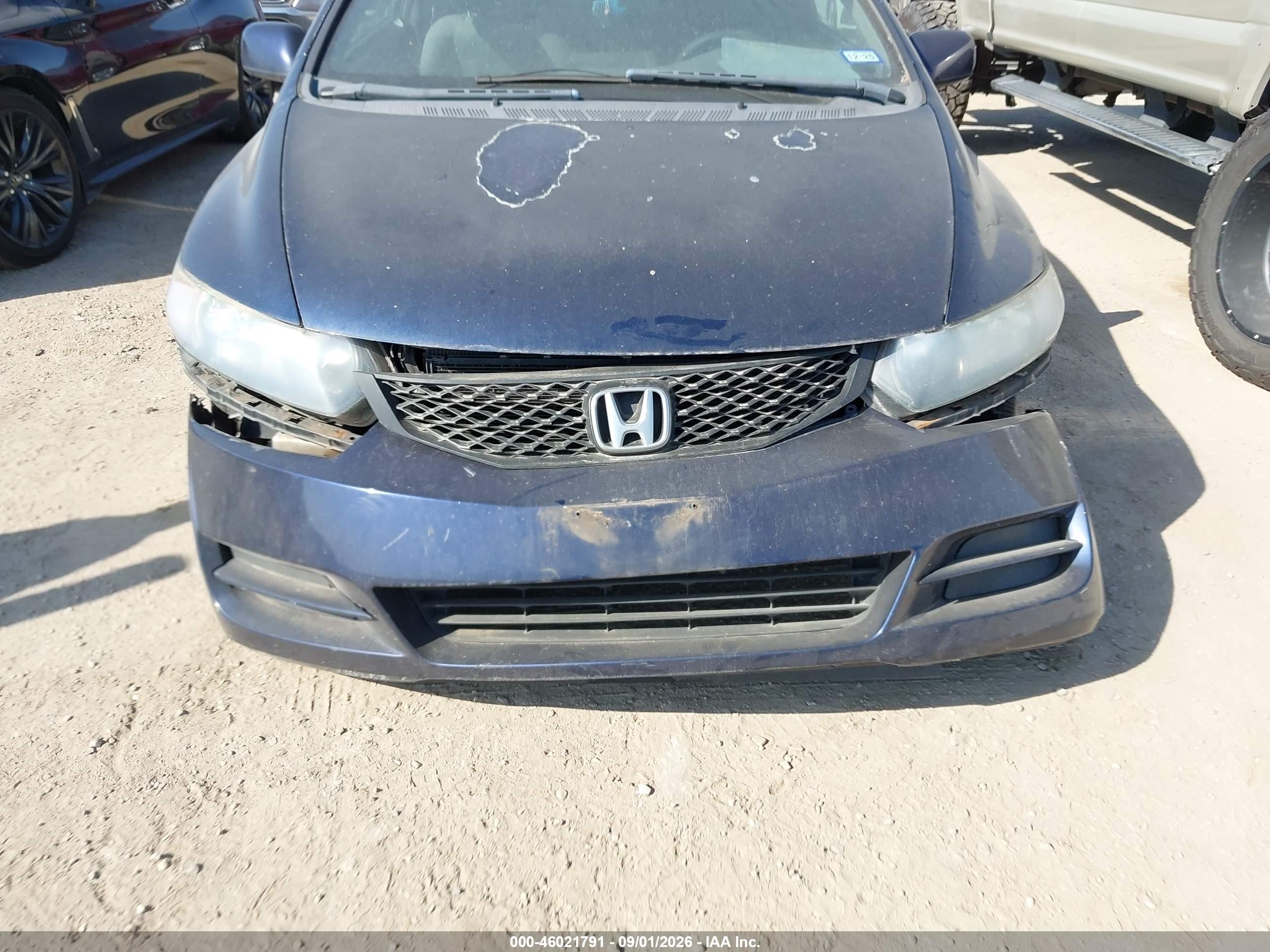 2010 Honda Civic Lx Blue vin: 2HGFG1B65AH505219