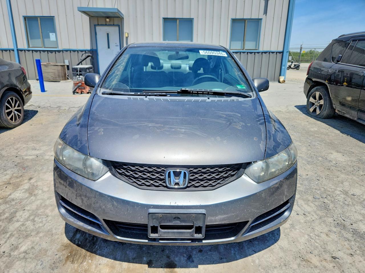 2010 Honda Civic Lx Gray vin: 2HGFG1B65AH509349
