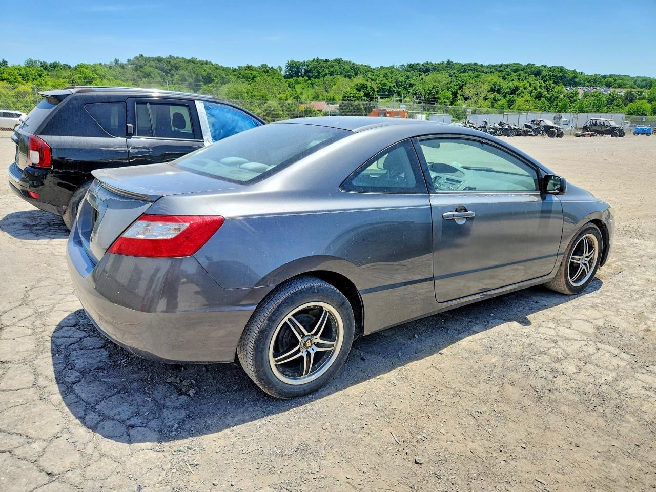 2010 Honda Civic Lx Gray vin: 2HGFG1B65AH509349