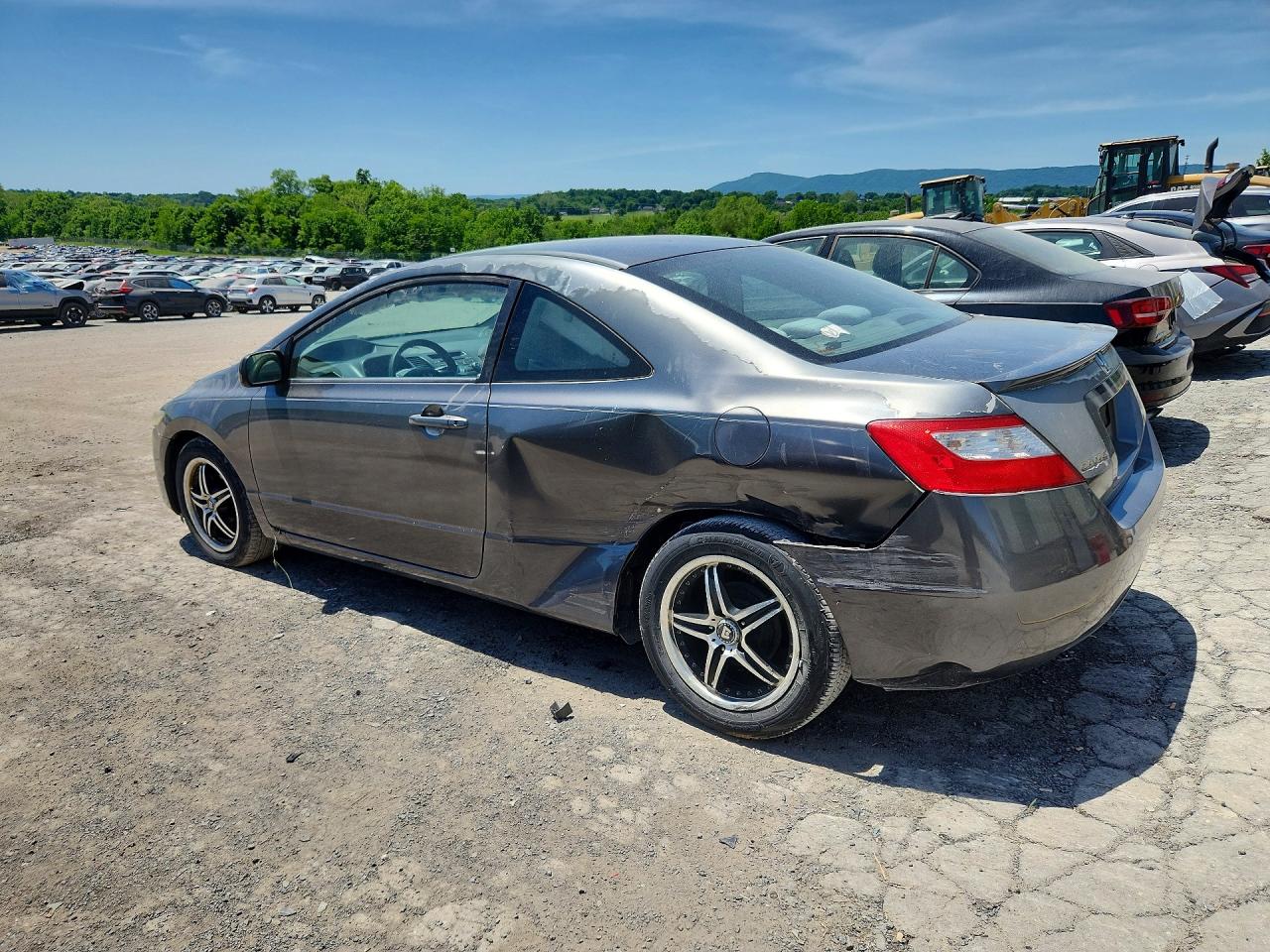 2010 Honda Civic Lx Gray vin: 2HGFG1B65AH509349