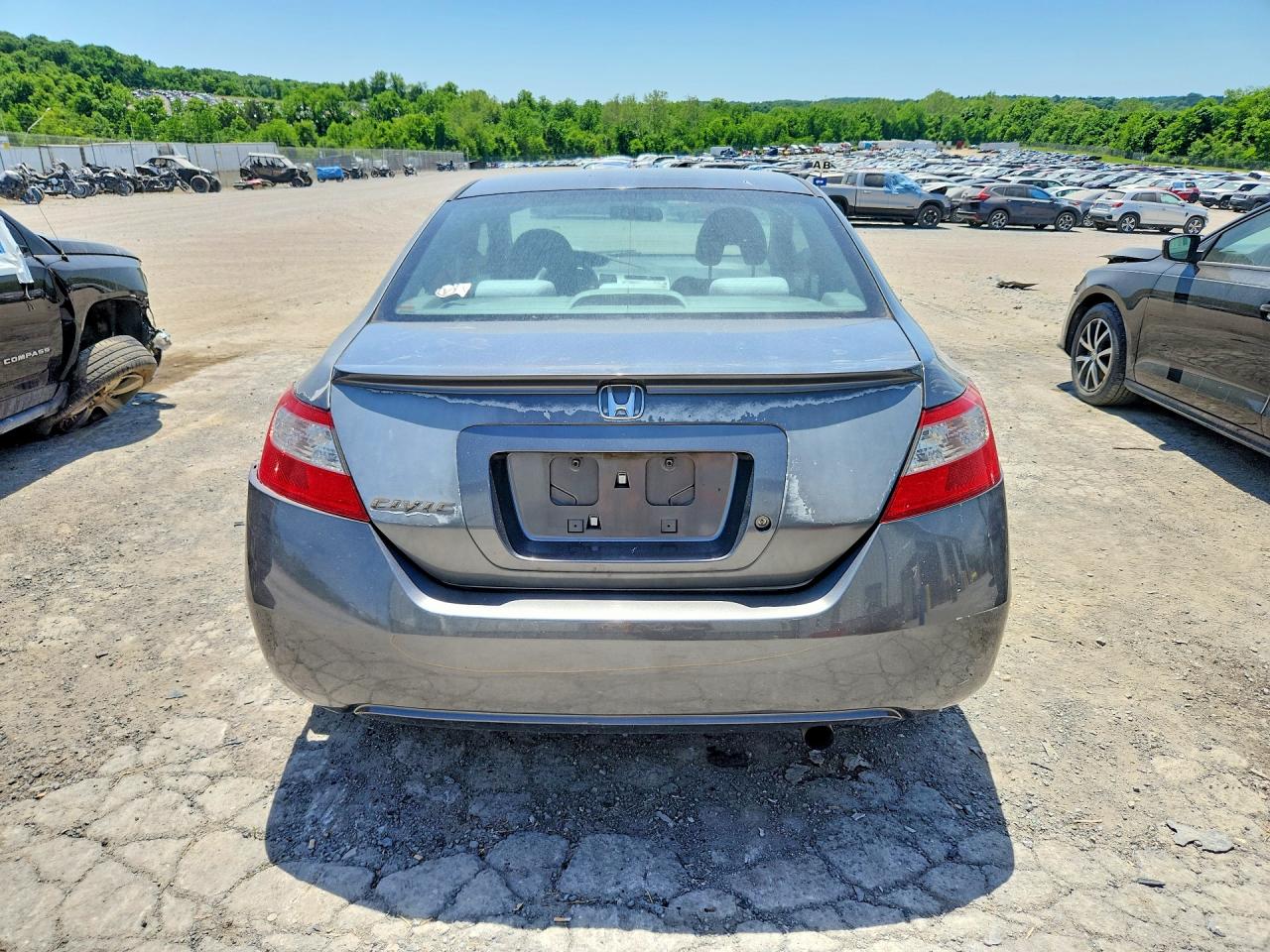 2010 Honda Civic Lx Gray vin: 2HGFG1B65AH509349