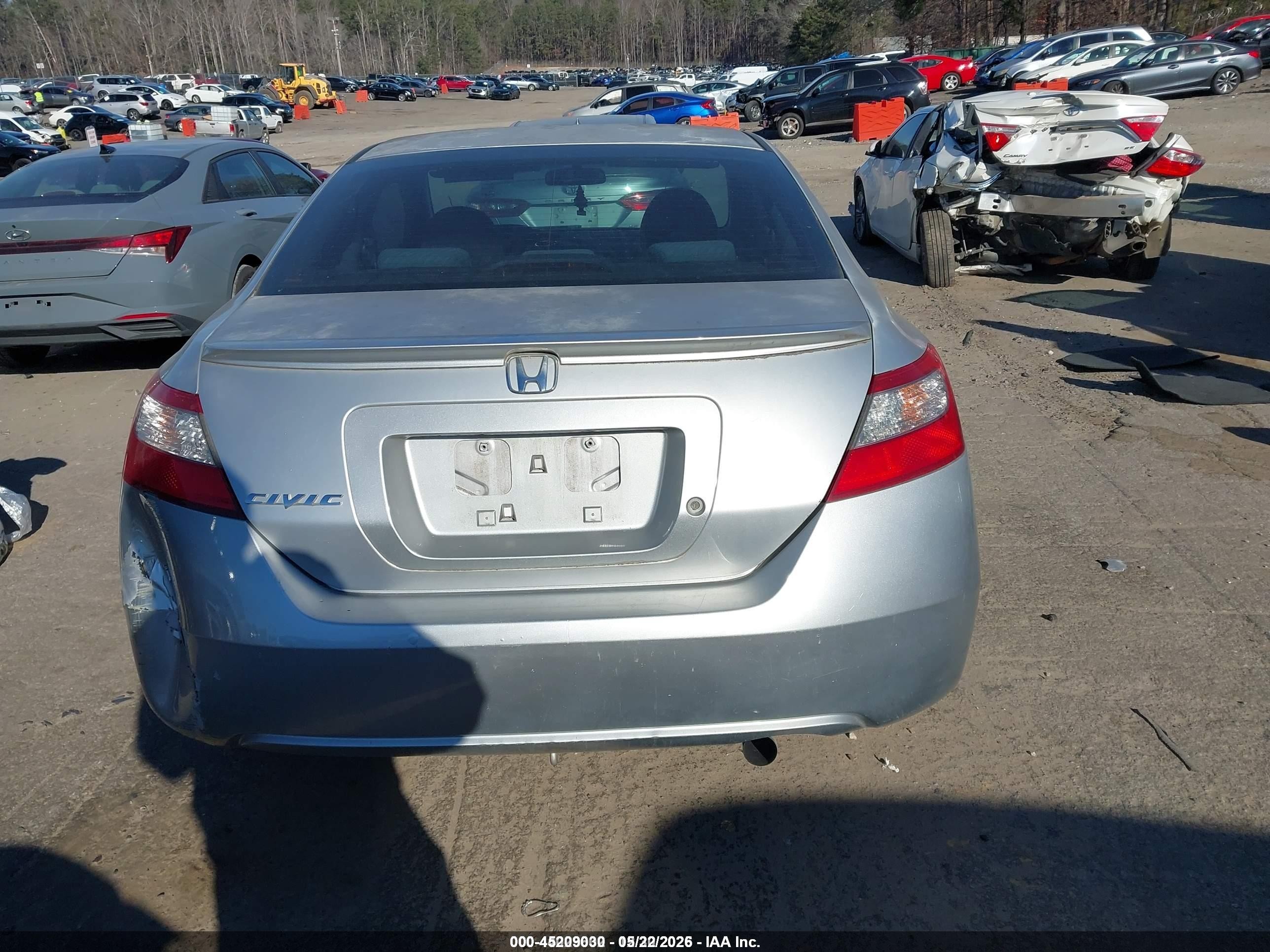 2010 Honda Civic Lx Серебряный vin: 2HGFG1B65AH522120