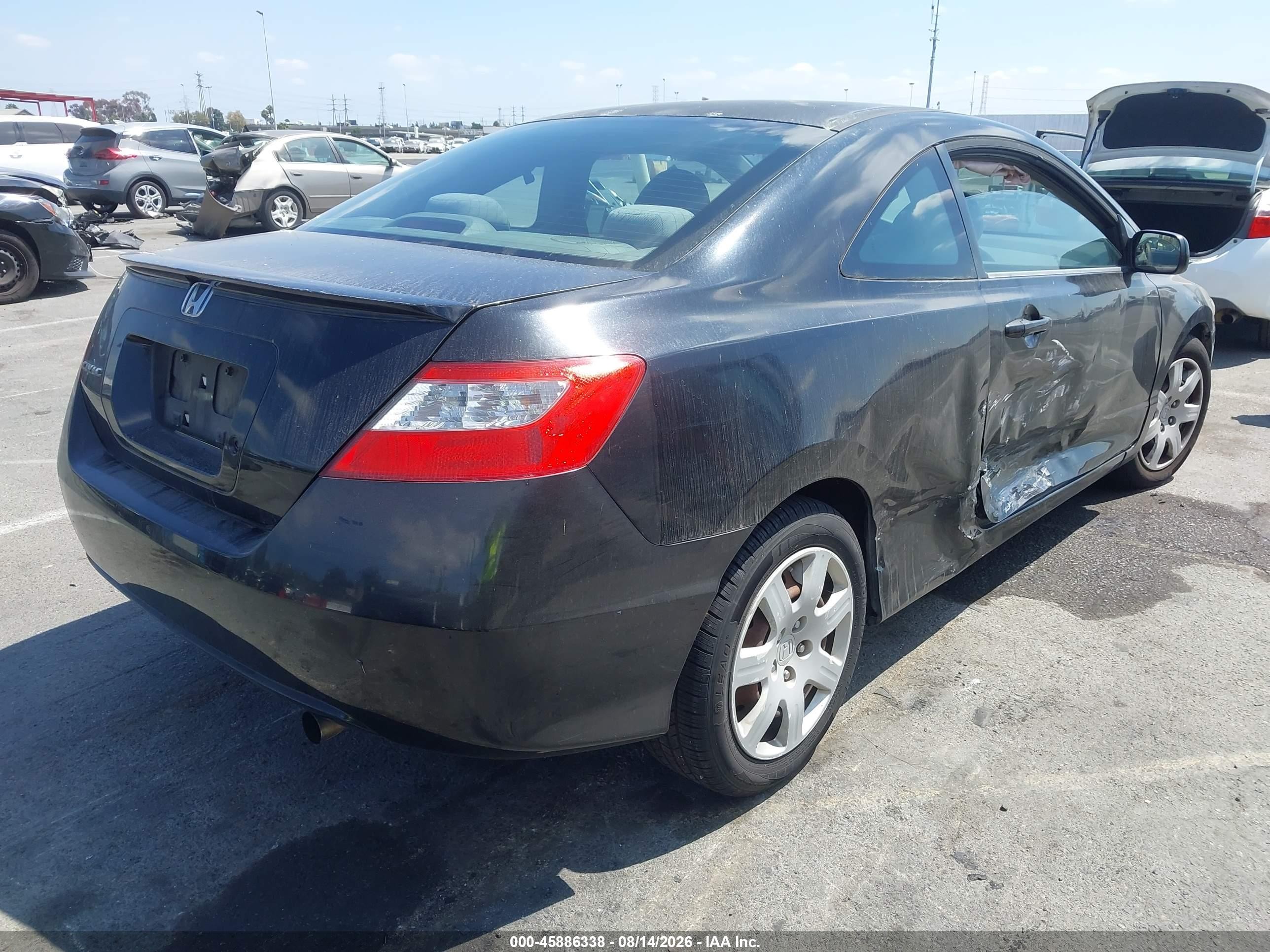 2011 Honda Civic Lx Black vin: 2HGFG1B65BH503889