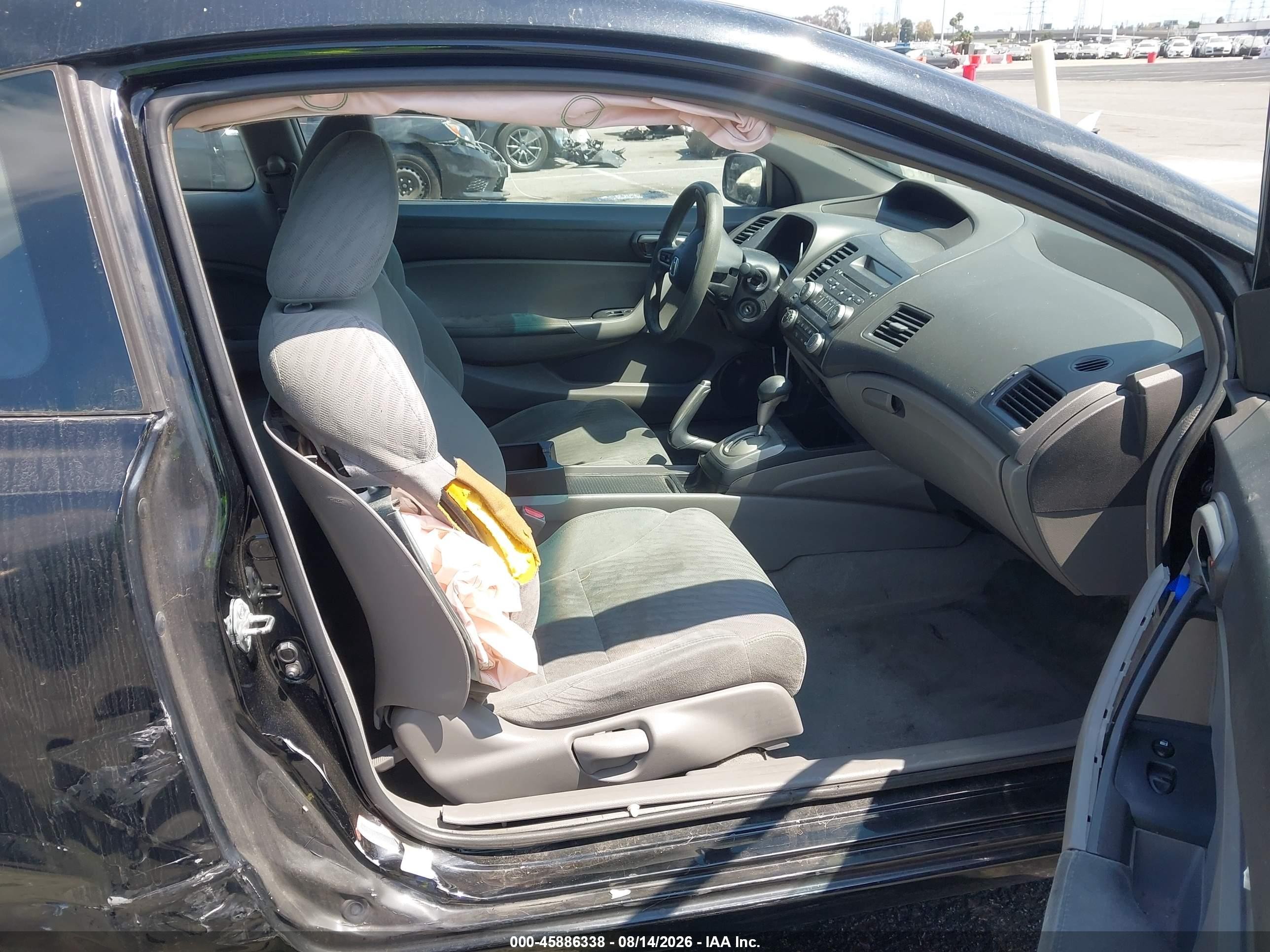 2011 Honda Civic Lx Black vin: 2HGFG1B65BH503889