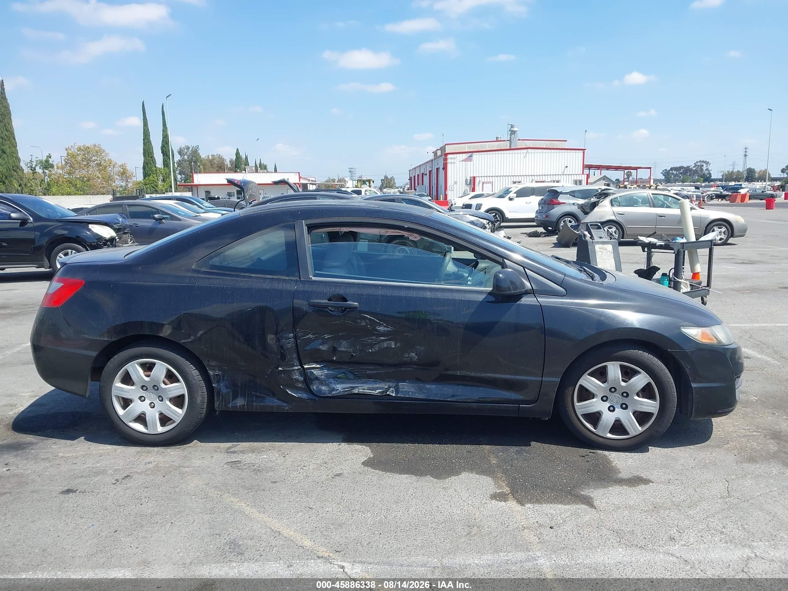 2011 Honda Civic Lx Black vin: 2HGFG1B65BH503889