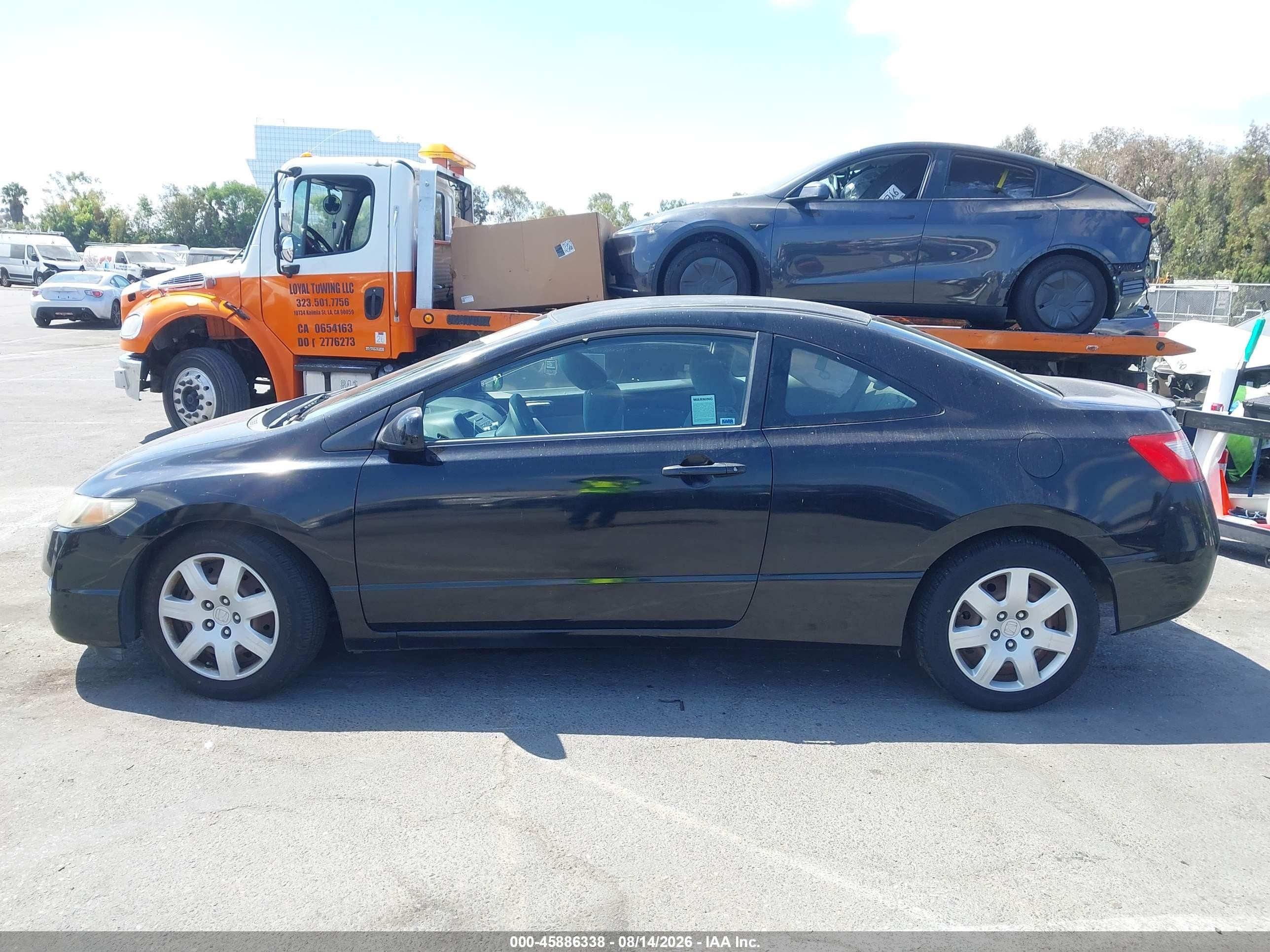 2011 Honda Civic Lx Black vin: 2HGFG1B65BH503889