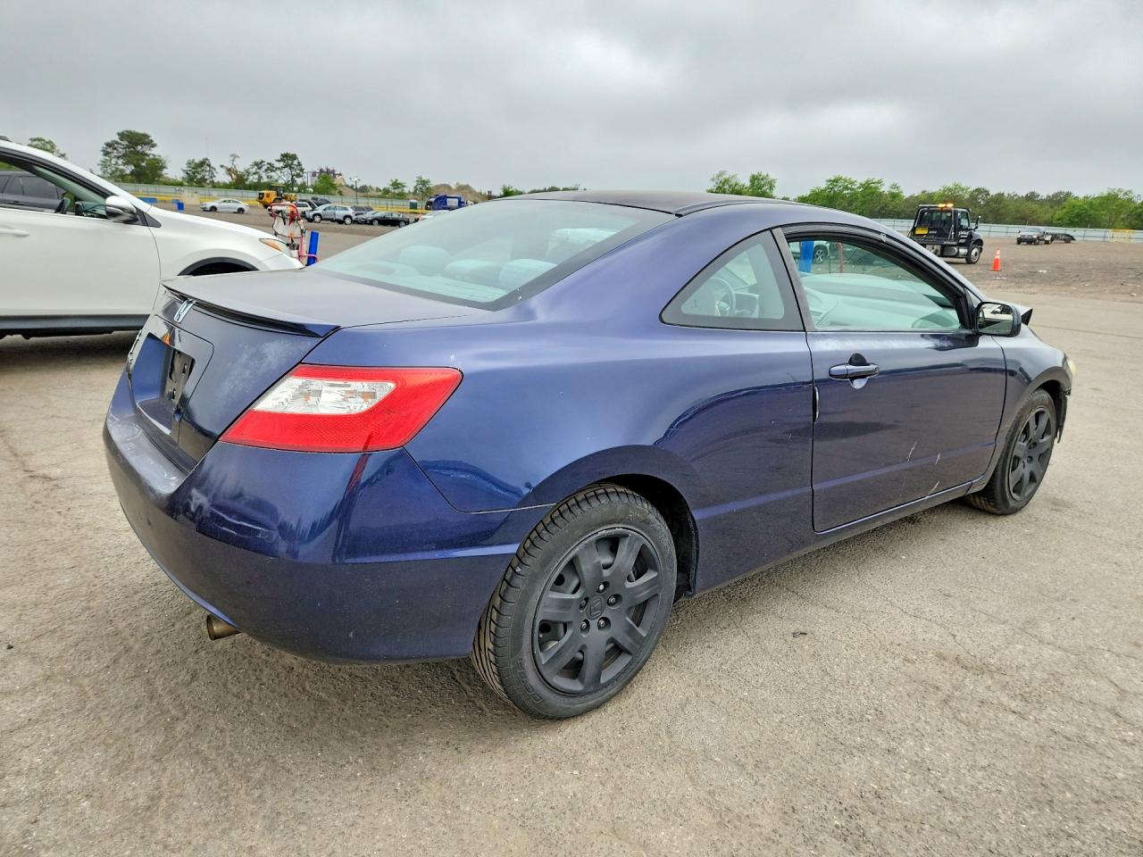 2011 Honda Civic Lx Blue vin: 2HGFG1B65BH514584
